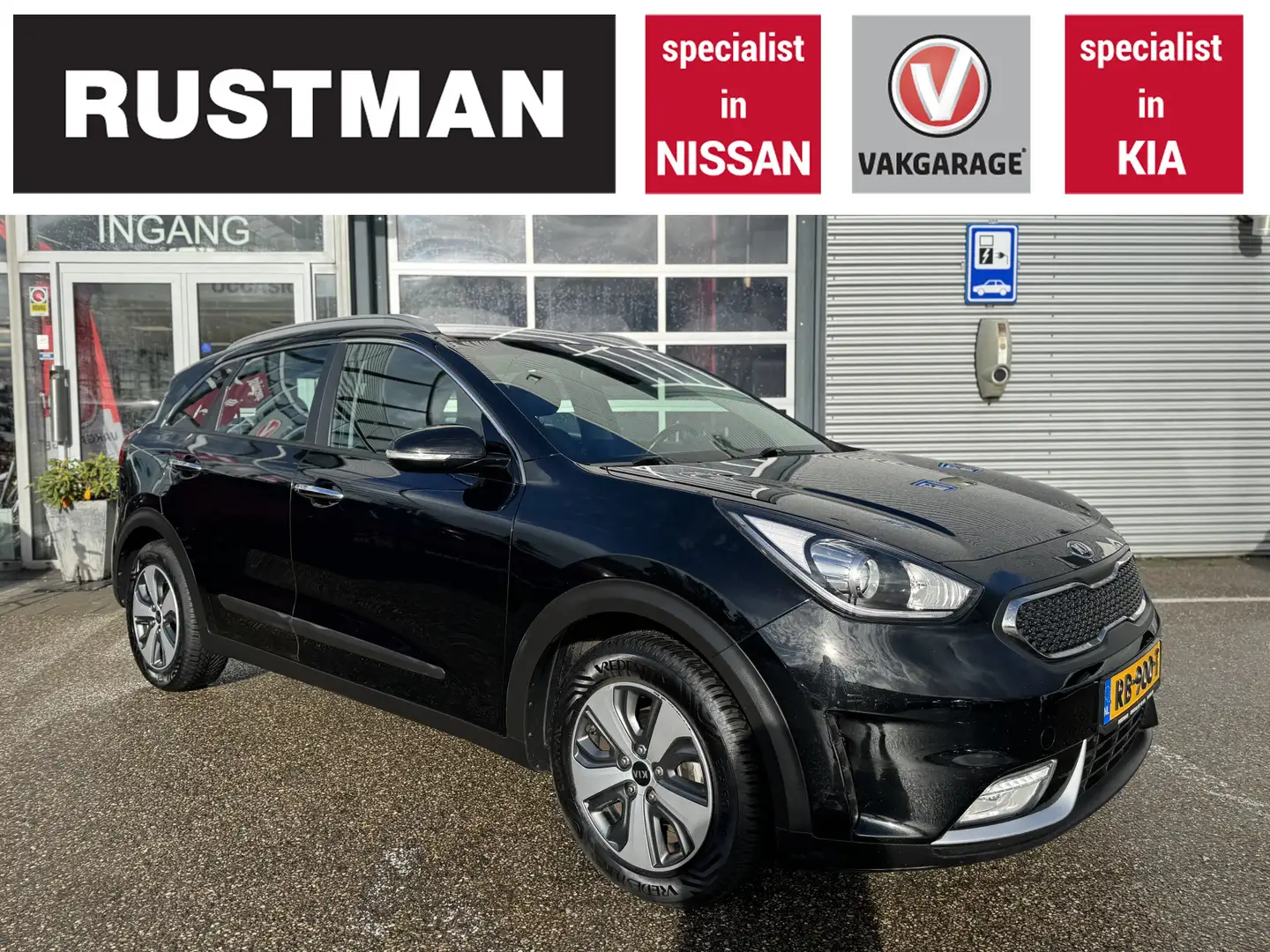 Kia Niro 1.6 HEV Dynamicline Zwart - 2