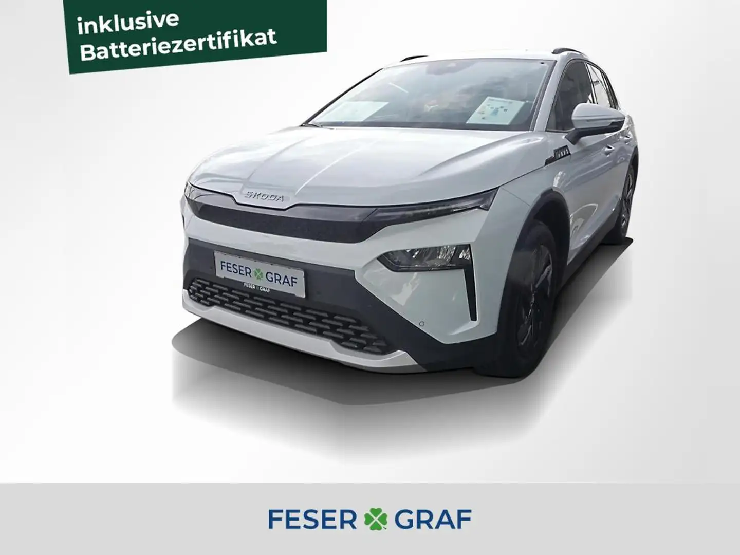 Skoda Elroq 50 DSG *SHZ NAVI LED TEMP PDC KAMERA* Weiß - 1