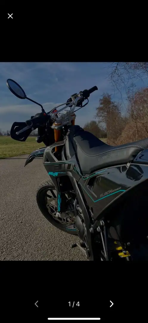 Rieju MRT 50 All Black Special Edition Negru - 1