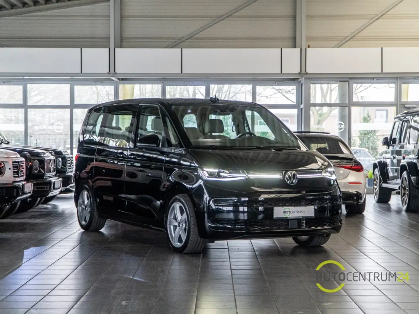 Volkswagen T7 Multivan BULLI IQ-LIGHT HARMAN MEMORY PARK 19'' Noir - 1
