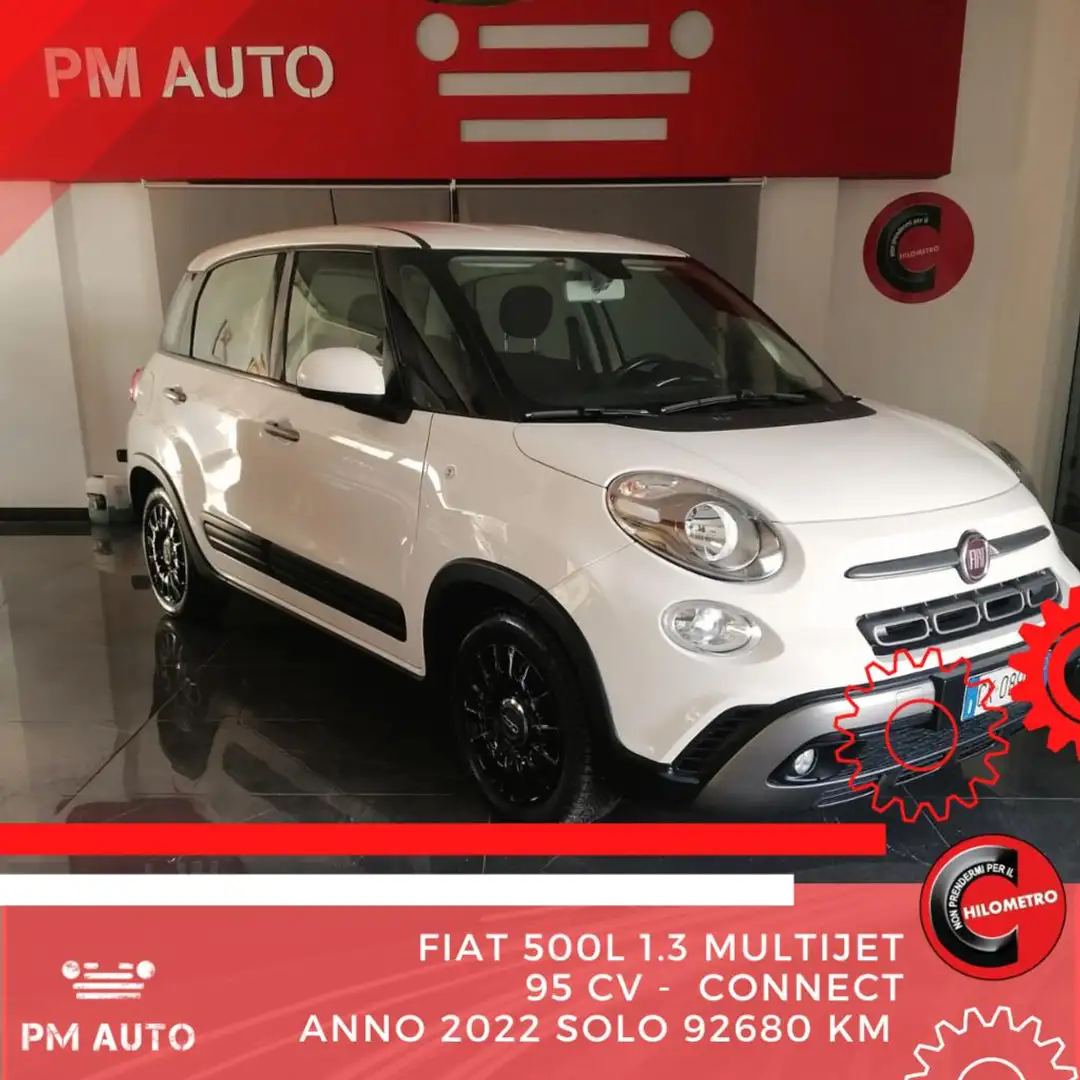 Fiat 500L 1.3 MJT 95 CV Business Blanc - 1
