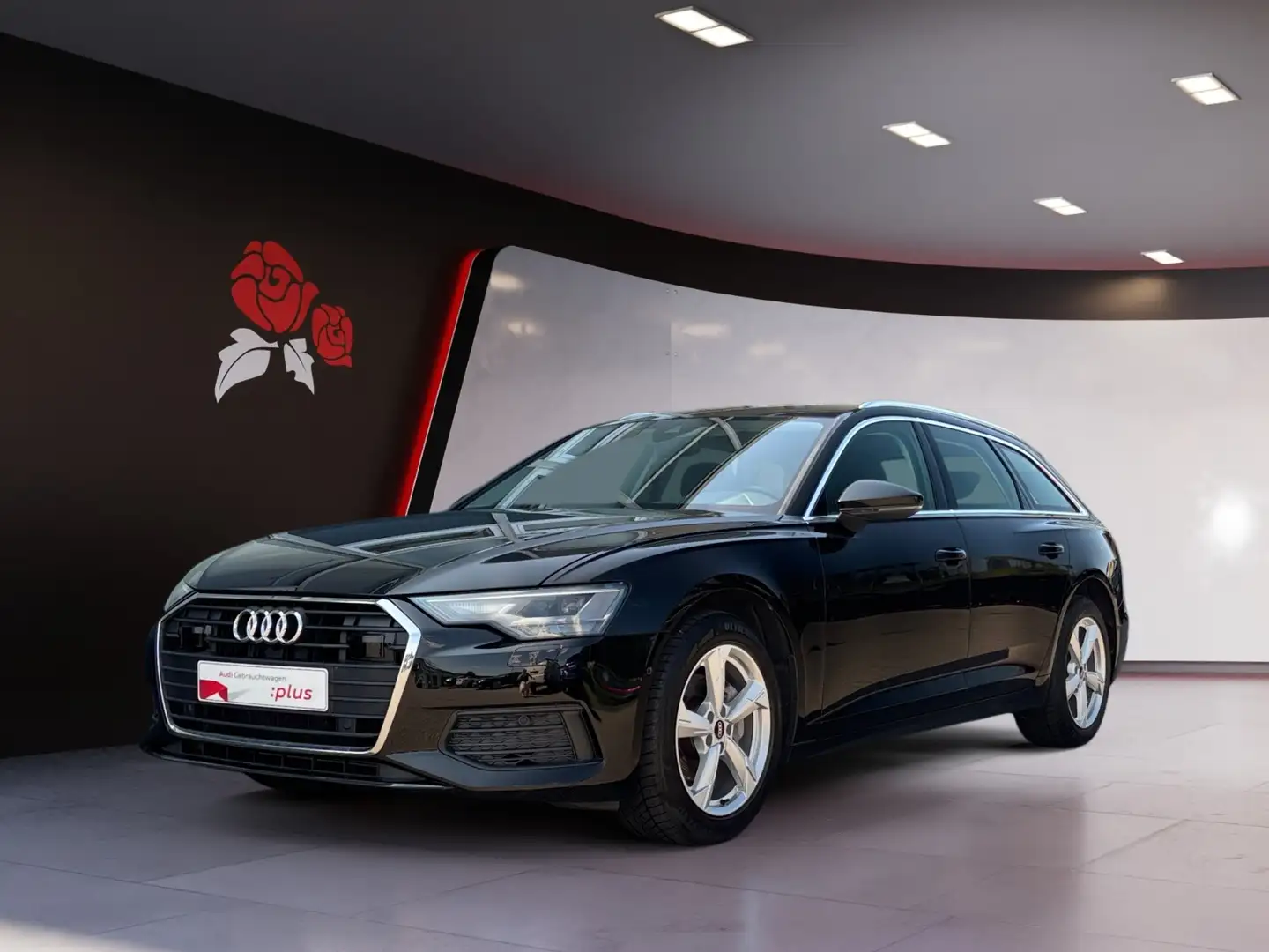 Audi A6 Avant 40 2.0 TDI S-tronic AHK ACC Navi LED RFK St Zwart - 2