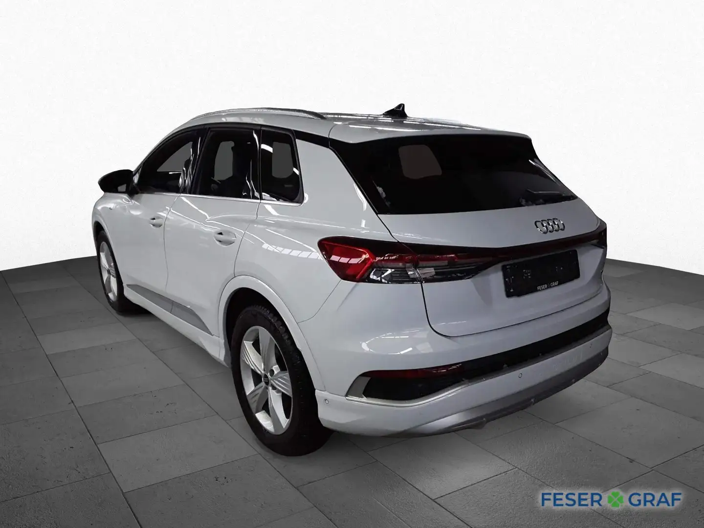 Audi Q4 e-tron 45 e-tron qua. 195 kW ACC+MATRIX+MMIPRO Weiß - 2