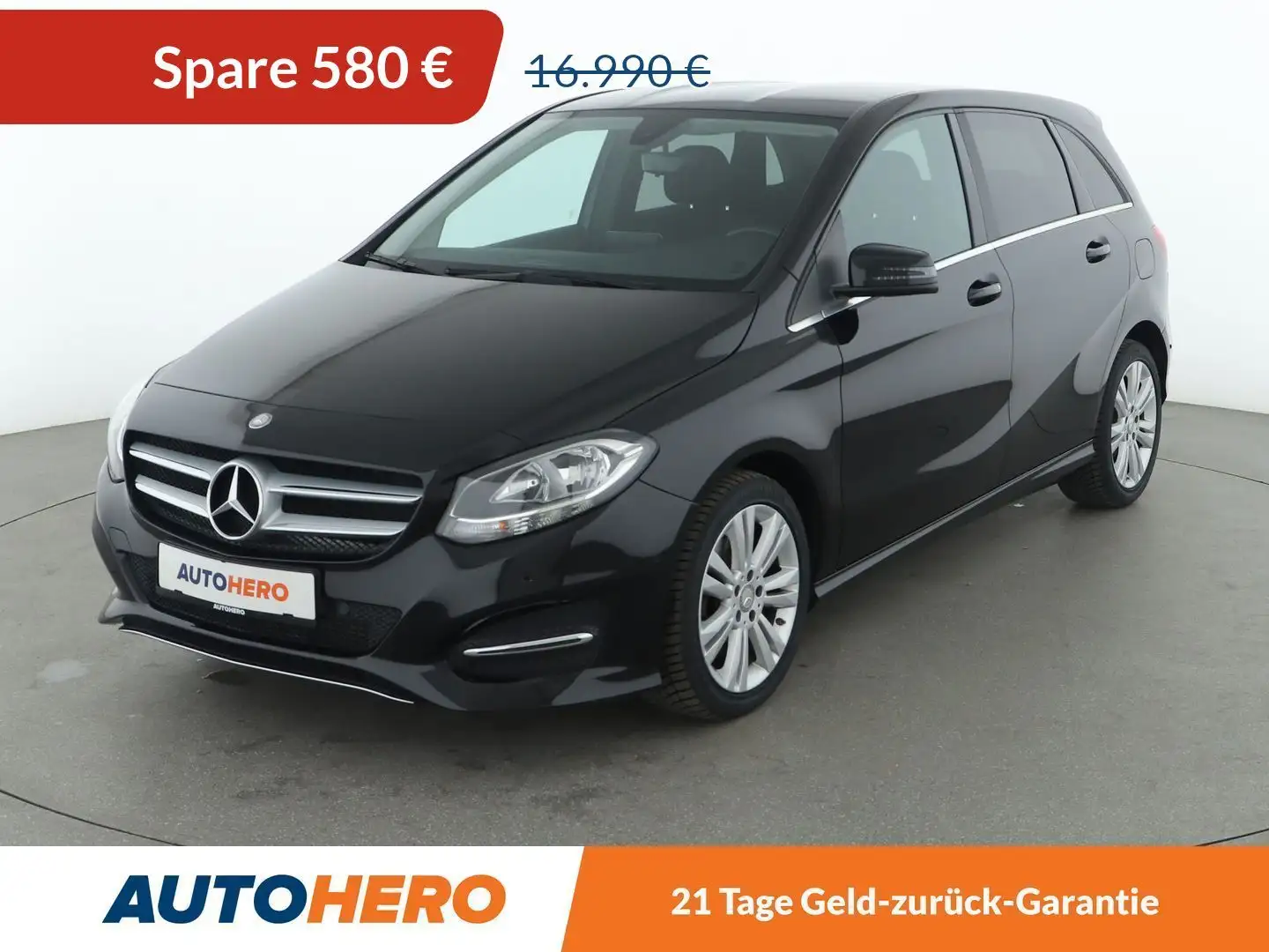 Mercedes-Benz B 180 B 180 Style *PDC*SHZ* Black - 1