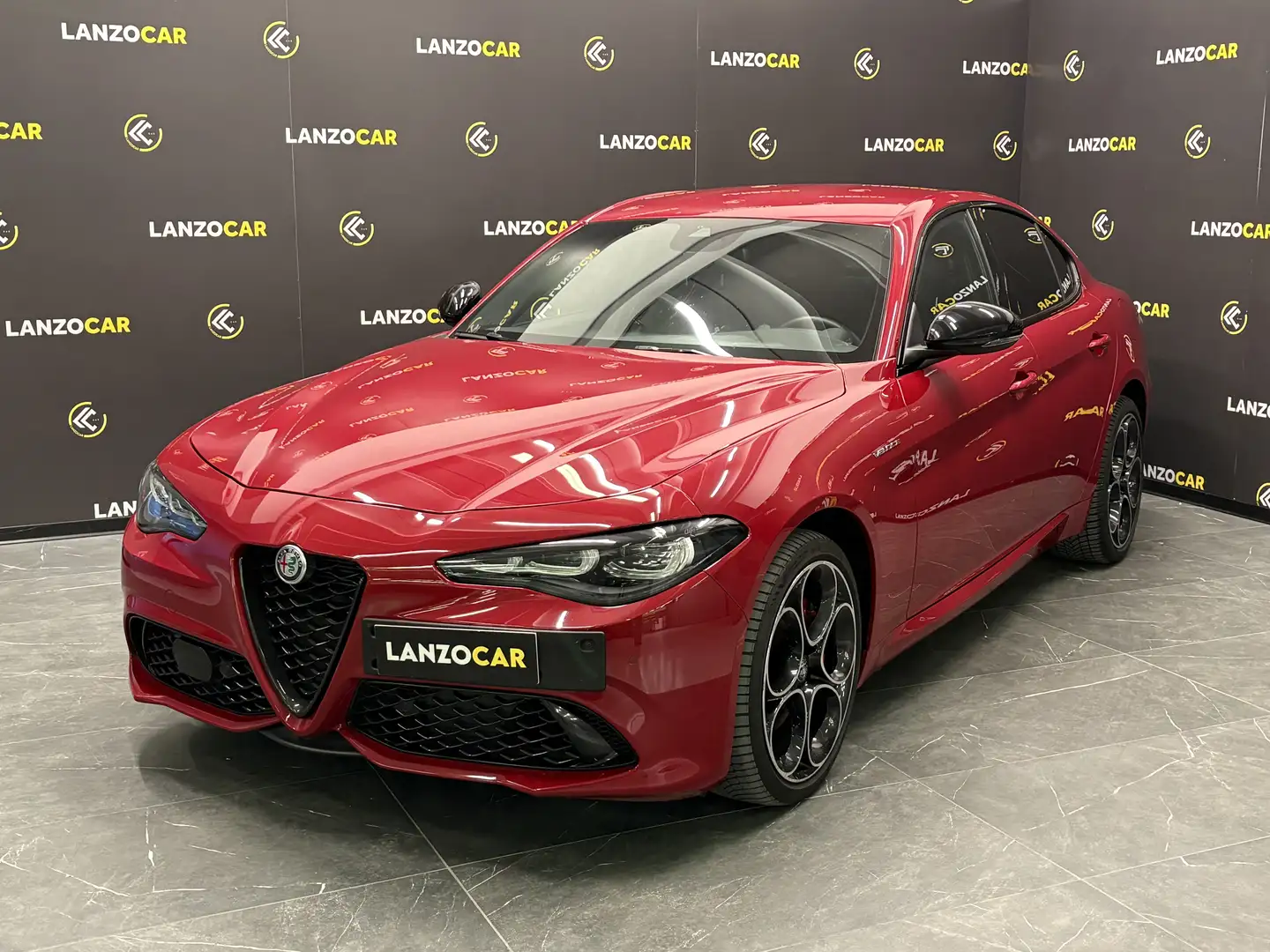 Alfa Romeo Giulia 2.0 VELOCE 280CV Q4*ROSSO ALFA*PINZE ROSSE* Rouge - 1