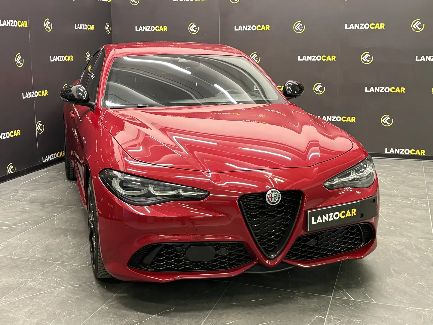 Alfa Romeo Giulia 2.0 VELOCE 280CV Q4*ROSSO ALFA*PINZE ROSSE* Rouge - 2