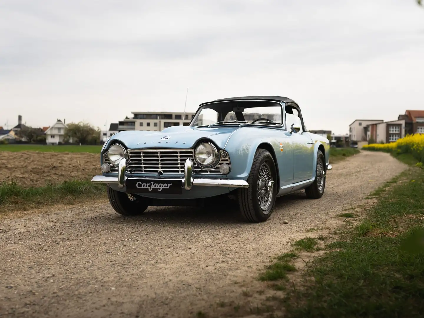 Triumph TR4 Azul - 1