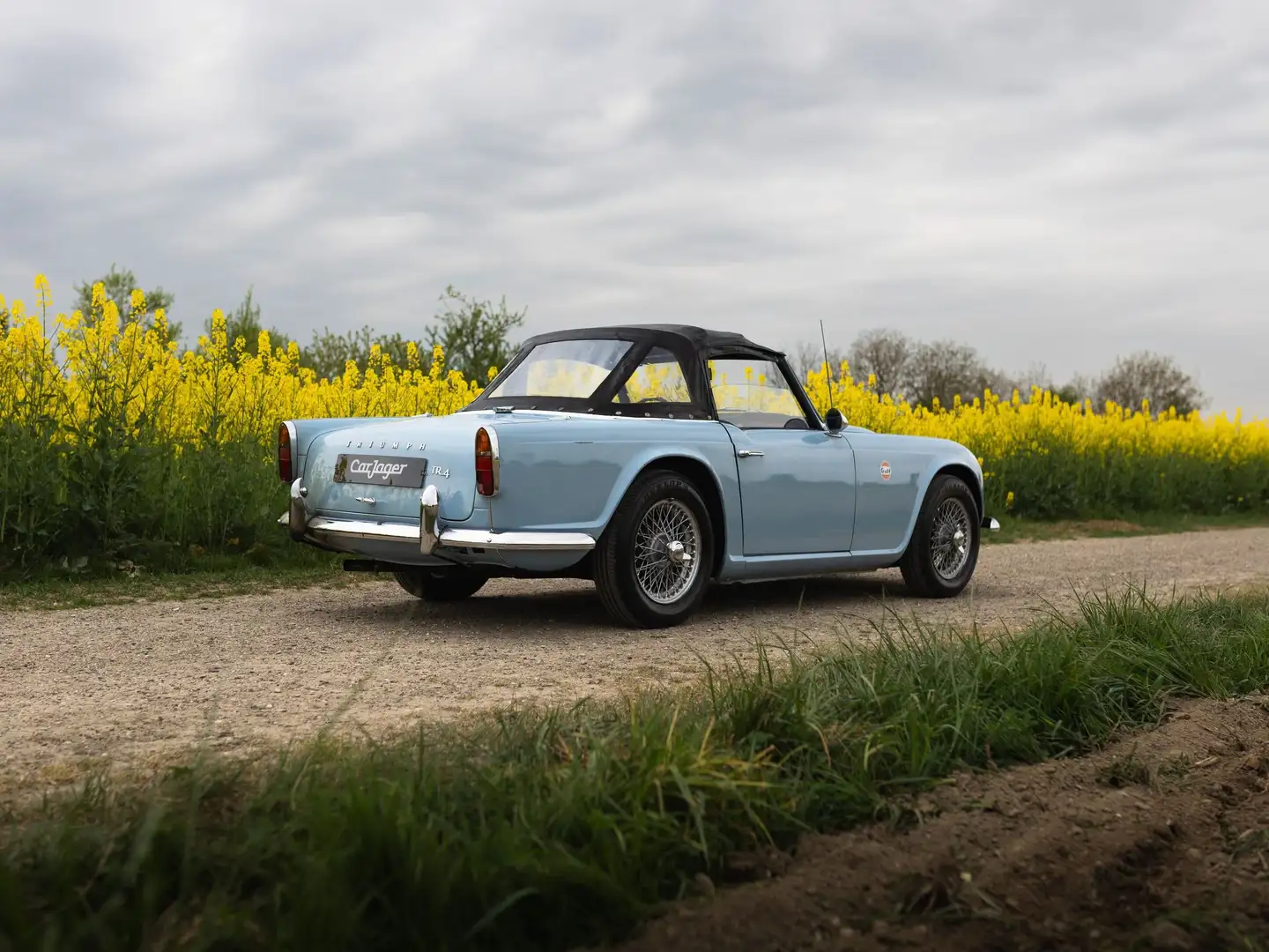 Triumph TR4 Azul - 2