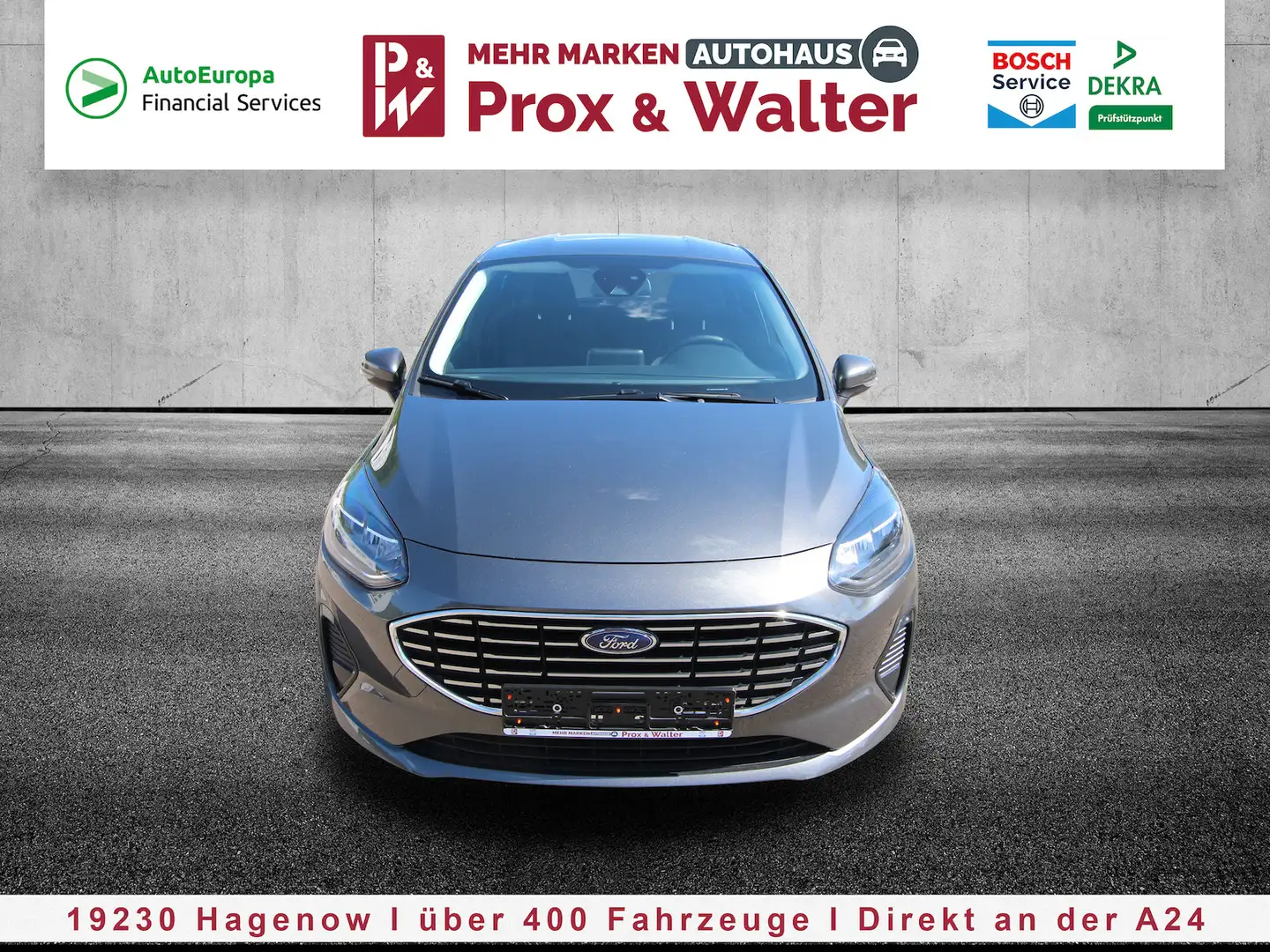 Ford Fiesta EcoBoost M-Hybrid Titanium LED+TEMPOMAT Grey - 1
