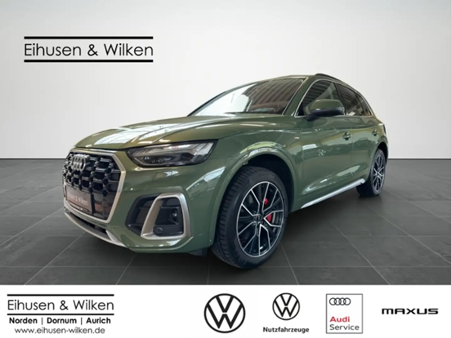 Audi Q5 TFSI e S line 50+TFSI e+S-LINE+MATRIX+PANO+ Vert - 1