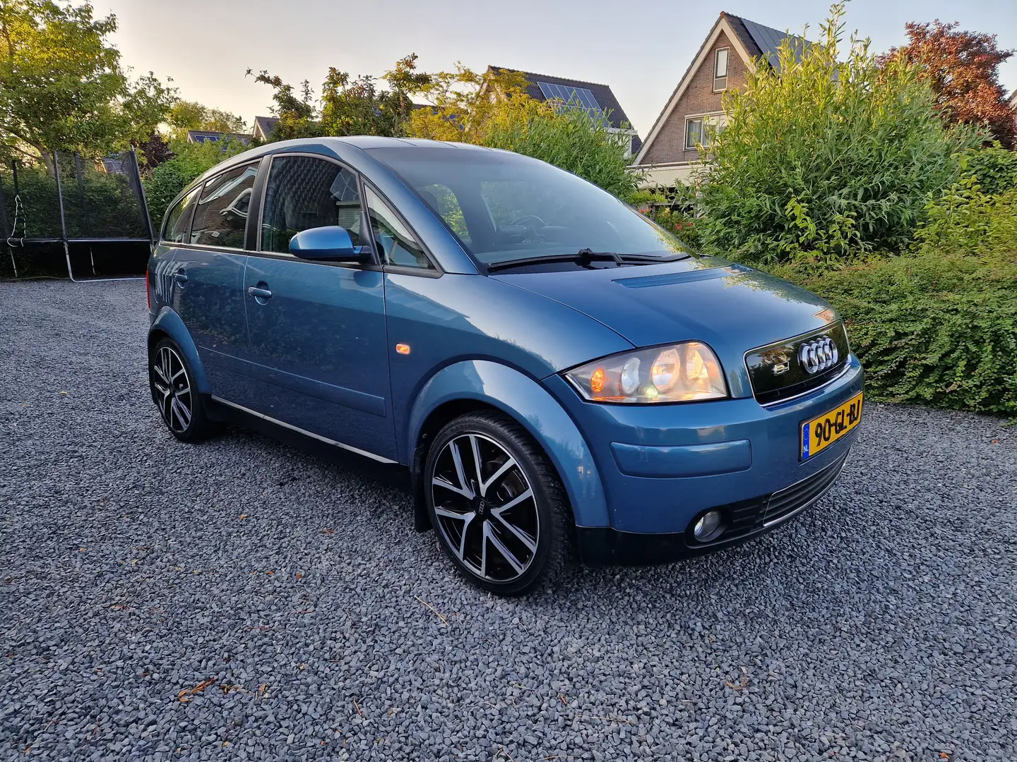 Audi A2 Exclusive, Atlantic Blue, 17 inch, APK 17 aug 2026 Blauw - 1