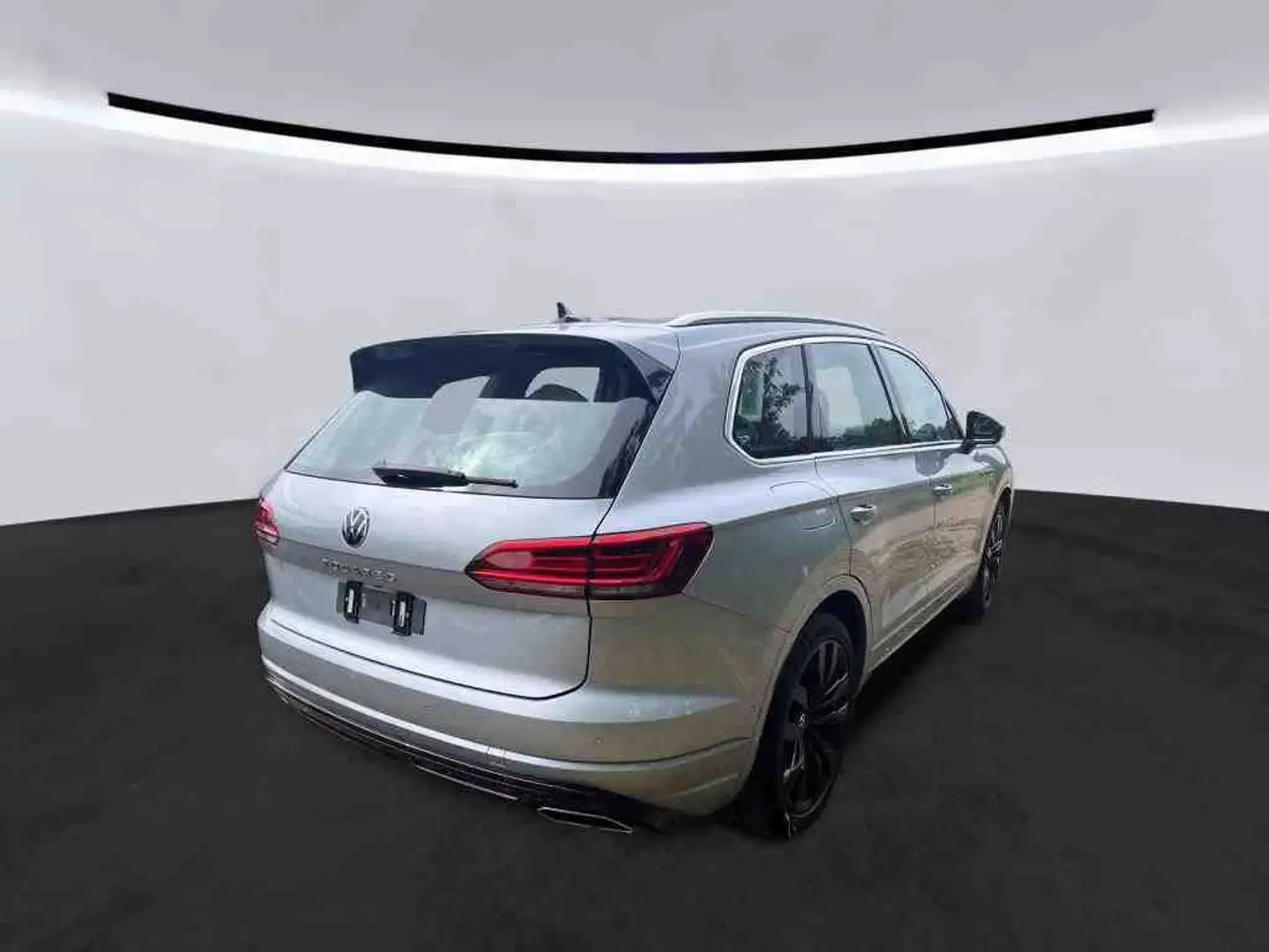 Volkswagen Touareg R-Line 4M °StdHz°Luft°AHK°360°HUP°ACC°21 Silber - 2