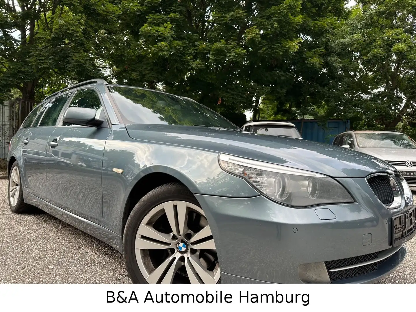 BMW 520 Touring 520d Edition Lifestyle+Navi+Leder Albastru - 1