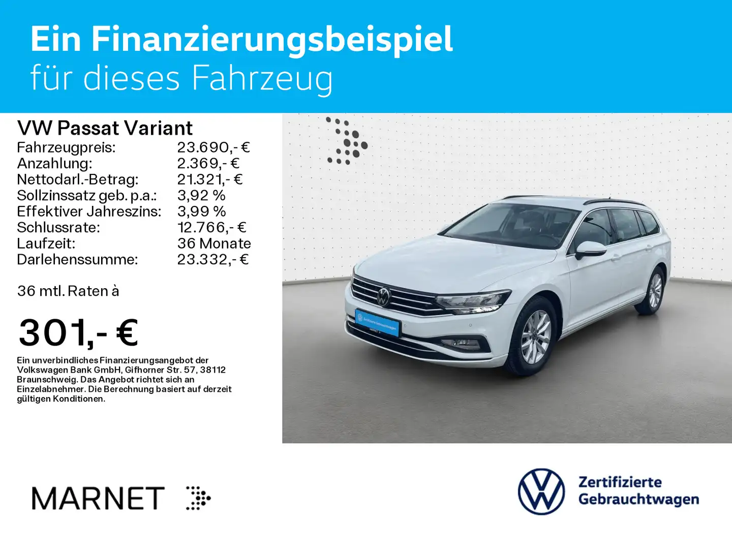 Volkswagen Passat Variant Volkswagen Passat Variant Business 2.0 TDI DSG*A Wit - 2