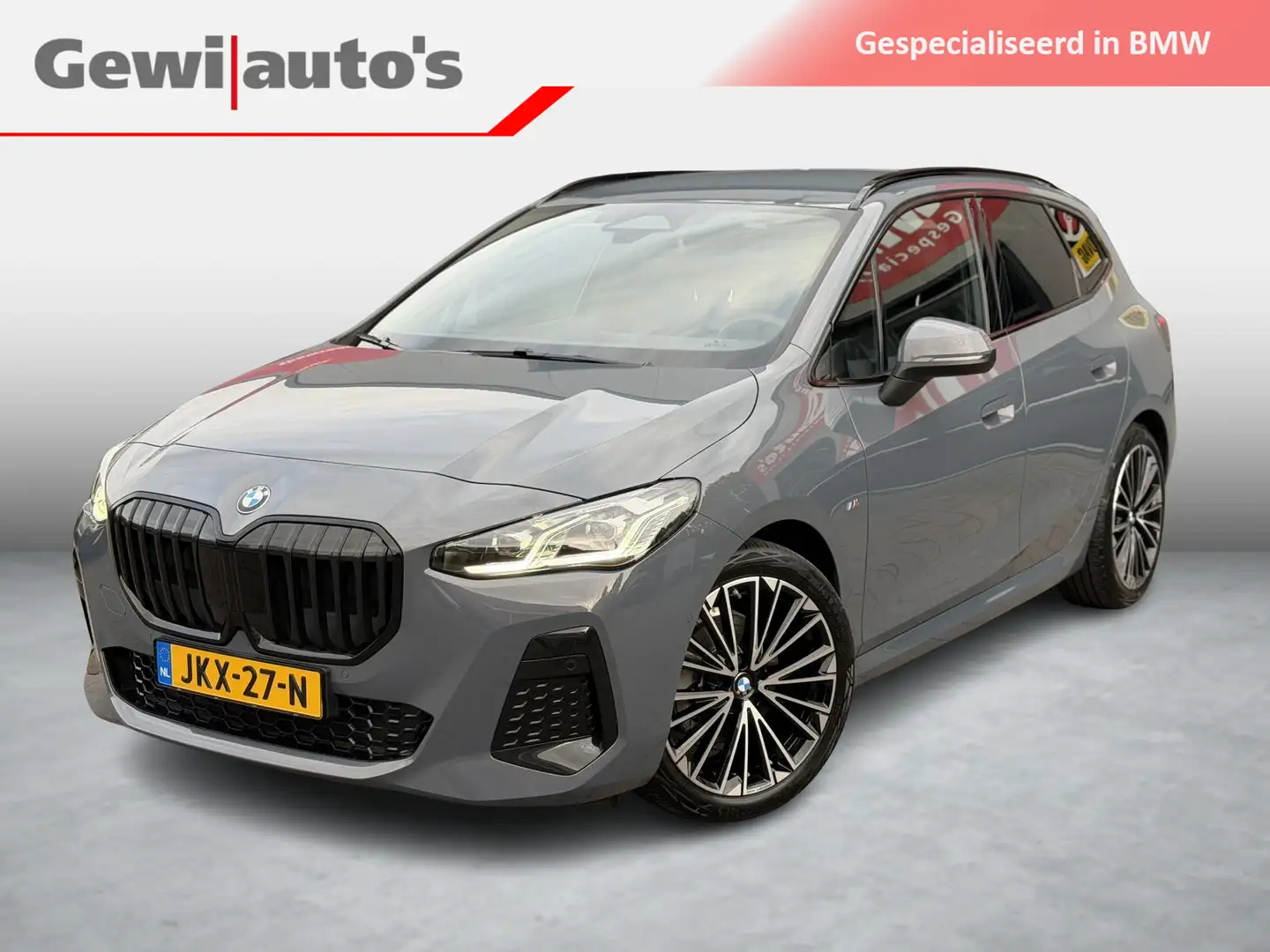 BMW 218 2-serie Active Tourer 218i M-Sport Gris - 1