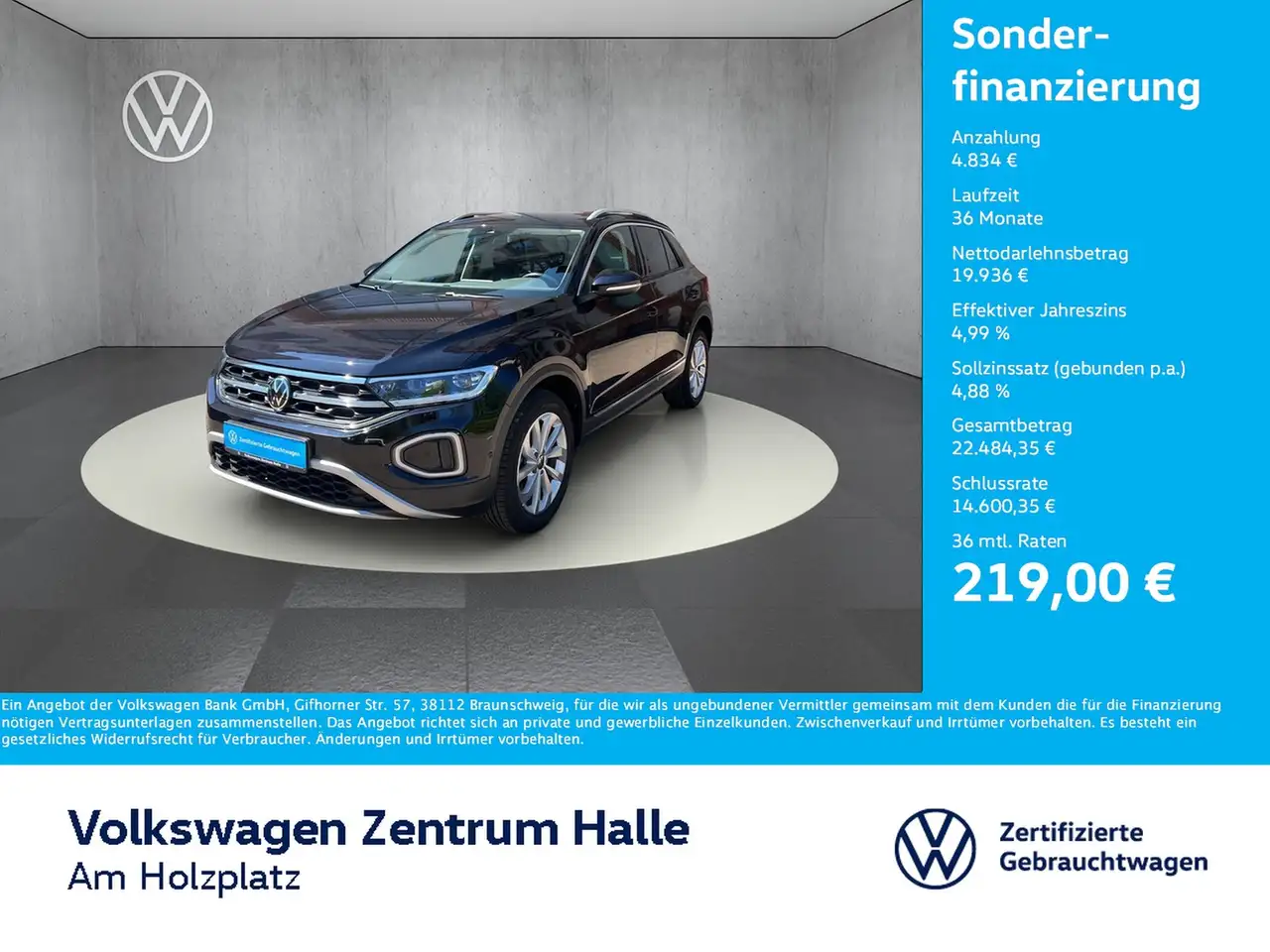 Volkswagen T-Roc 1.5 TSI Style DSG