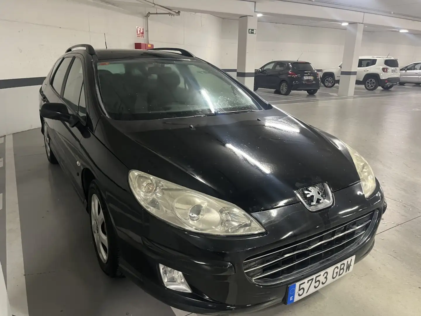 Peugeot 407 SW 1.6HDI Confort Zwart - 1