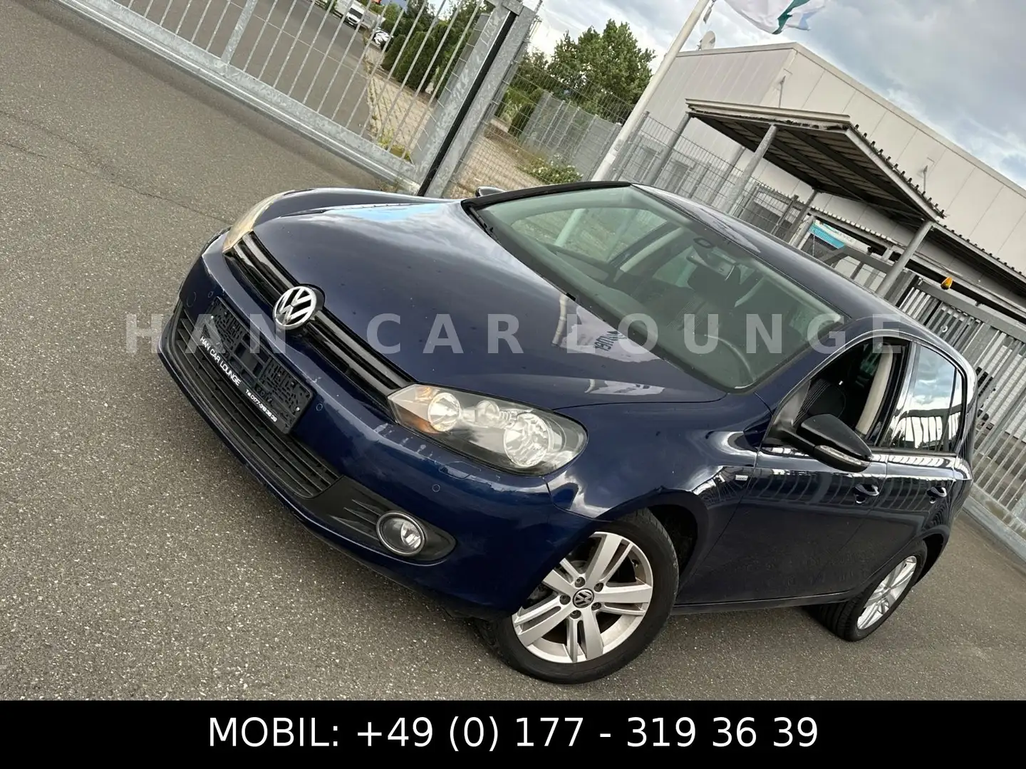 Volkswagen Golf VI 1.6 TDI Match*ALUFELGEN*SITZHZ*ISOFIX* Blau - 1