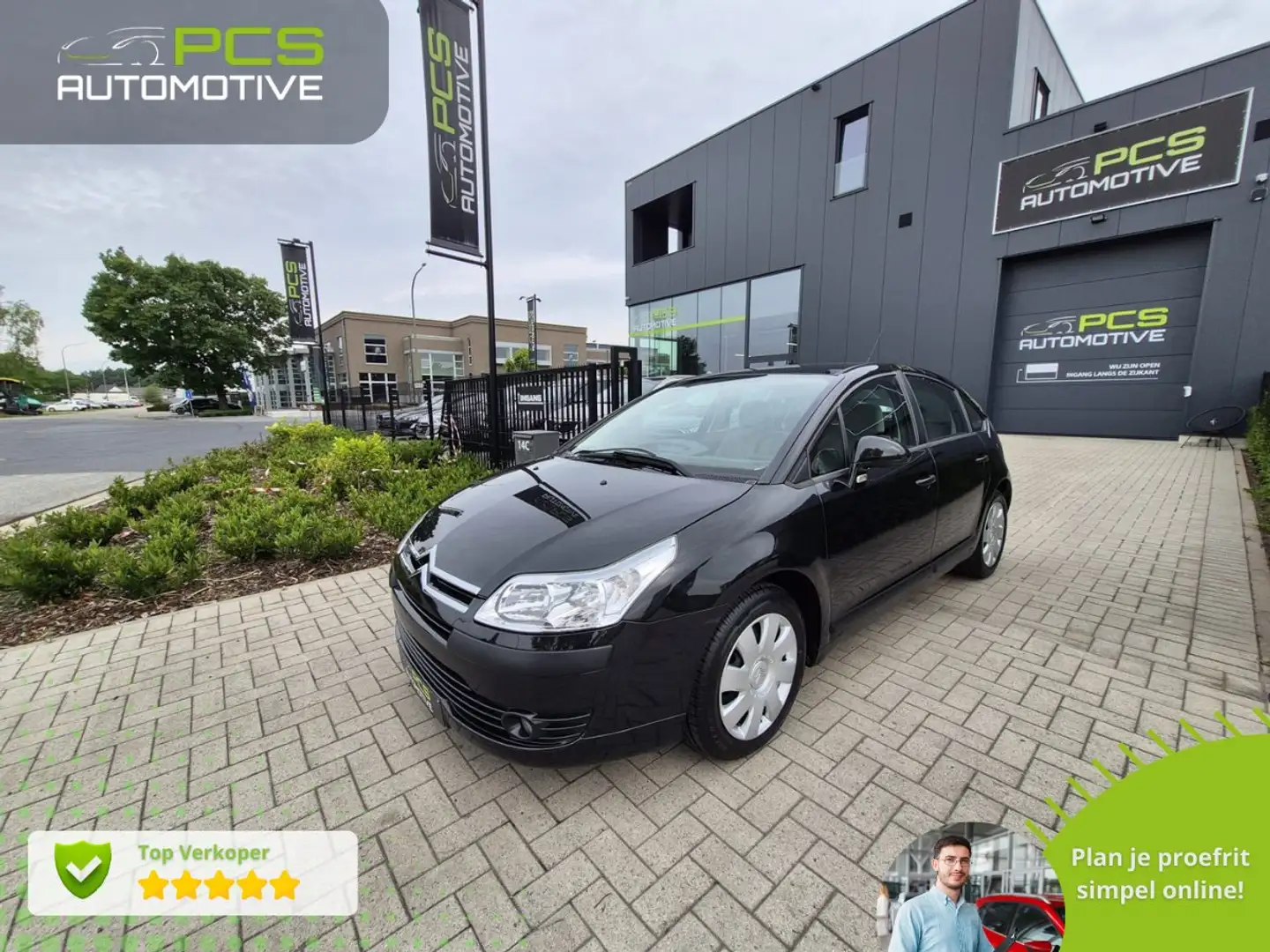 Citroen C4 1.4i Benzine / UIT OVERNAME / 1e EIGENAAR Noir - 1