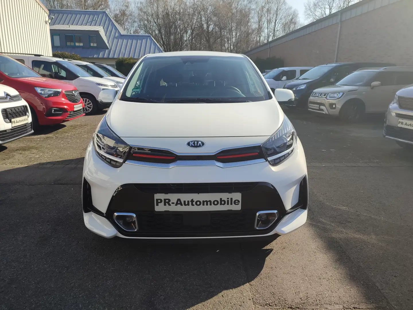 Kia Picanto 1.2 GT Line Automatik/Leder/Alufelgen Weiß - 2