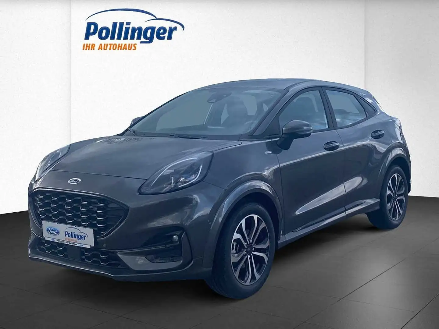 Ford Puma 1.0 EB HYBRID, ST-LINE, NAVI, KAMERA Grijs - 1