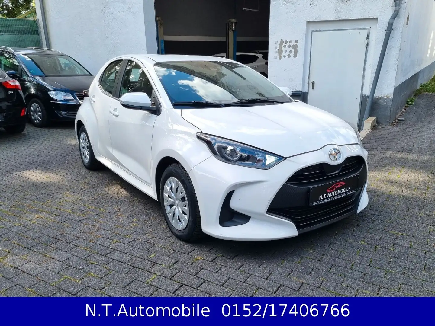 Toyota Yaris 1.0*1HAND*KLIMA*KAMERA*SCHECKHEFT TOYOTA Blanc - 2