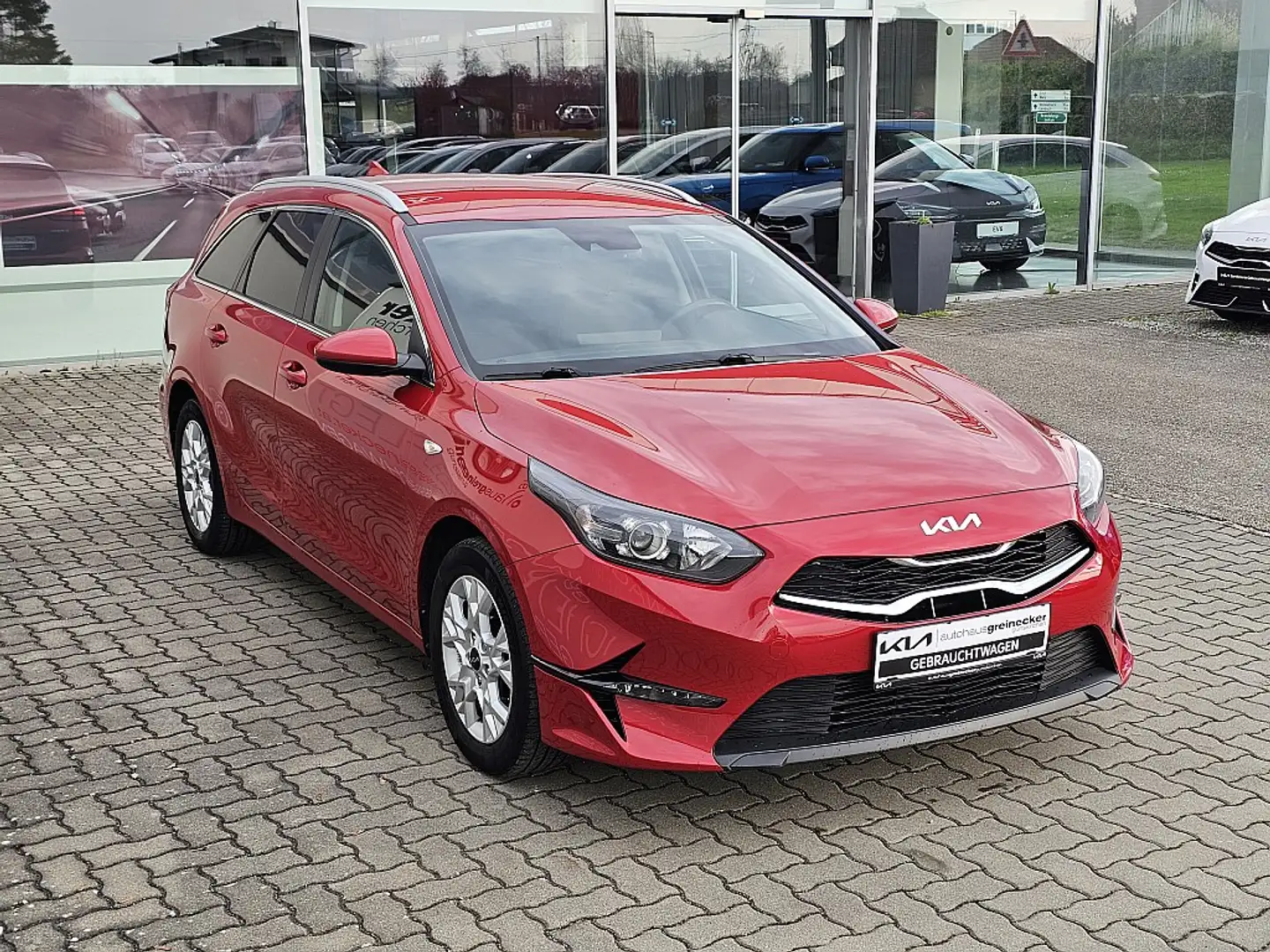 Kia Ceed SW / cee'd SW ceed SW 1,0 T-GDI GPF ISG Silber Rot - 2