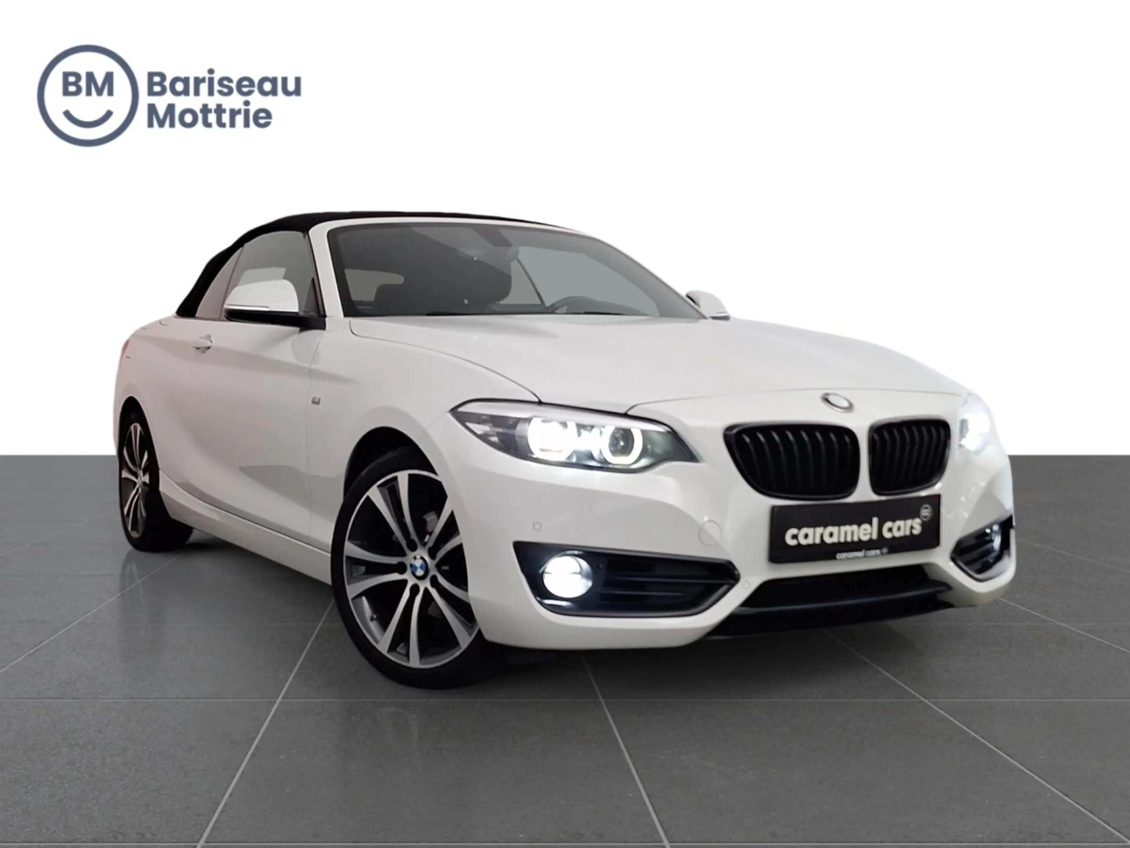 BMW 218 SPORTLINE CABRIO AUTOMAAT *DAB*SENSOREN VOOR EN AC