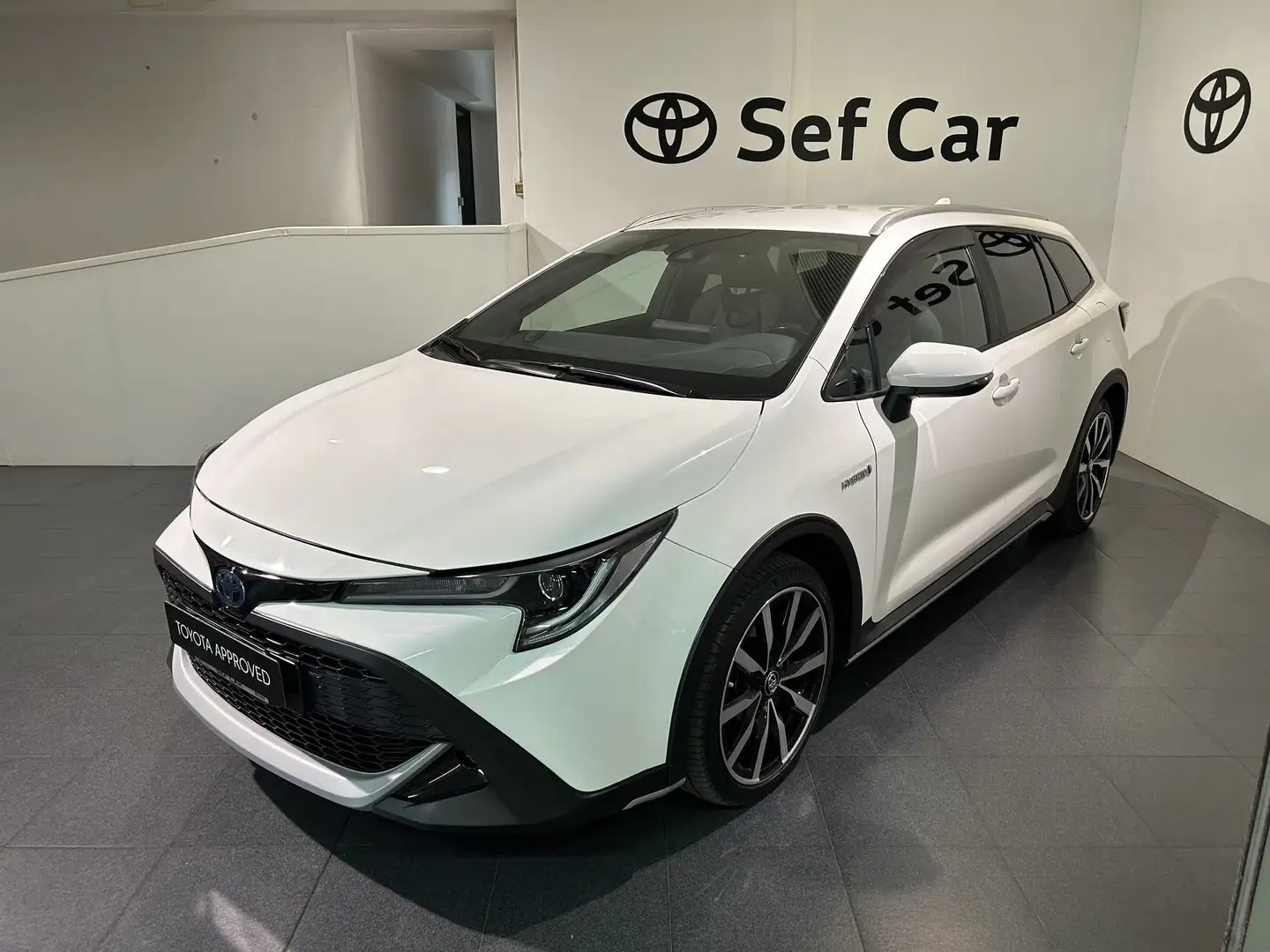 Toyota Corolla Touring Sports 2.0 Hybrid TREK AREA C FREE Bianco - 1