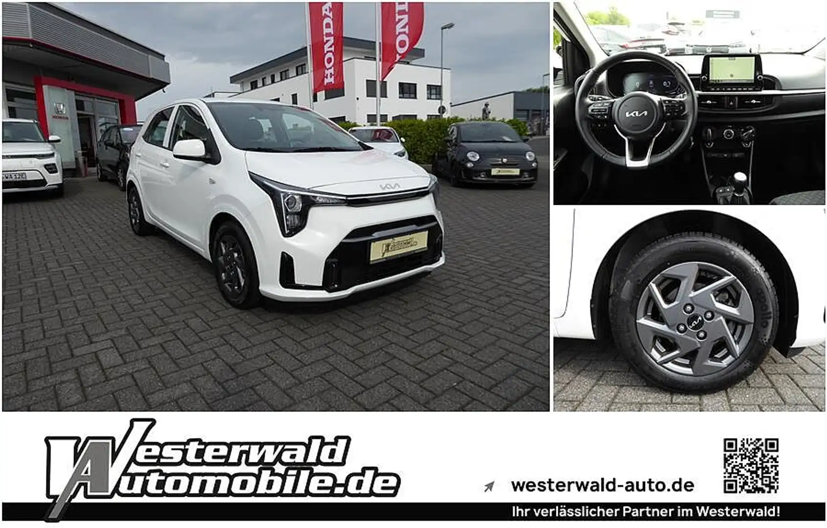 Kia Picanto 1.0 Vision | NAVI | ALU Weiß - 1
