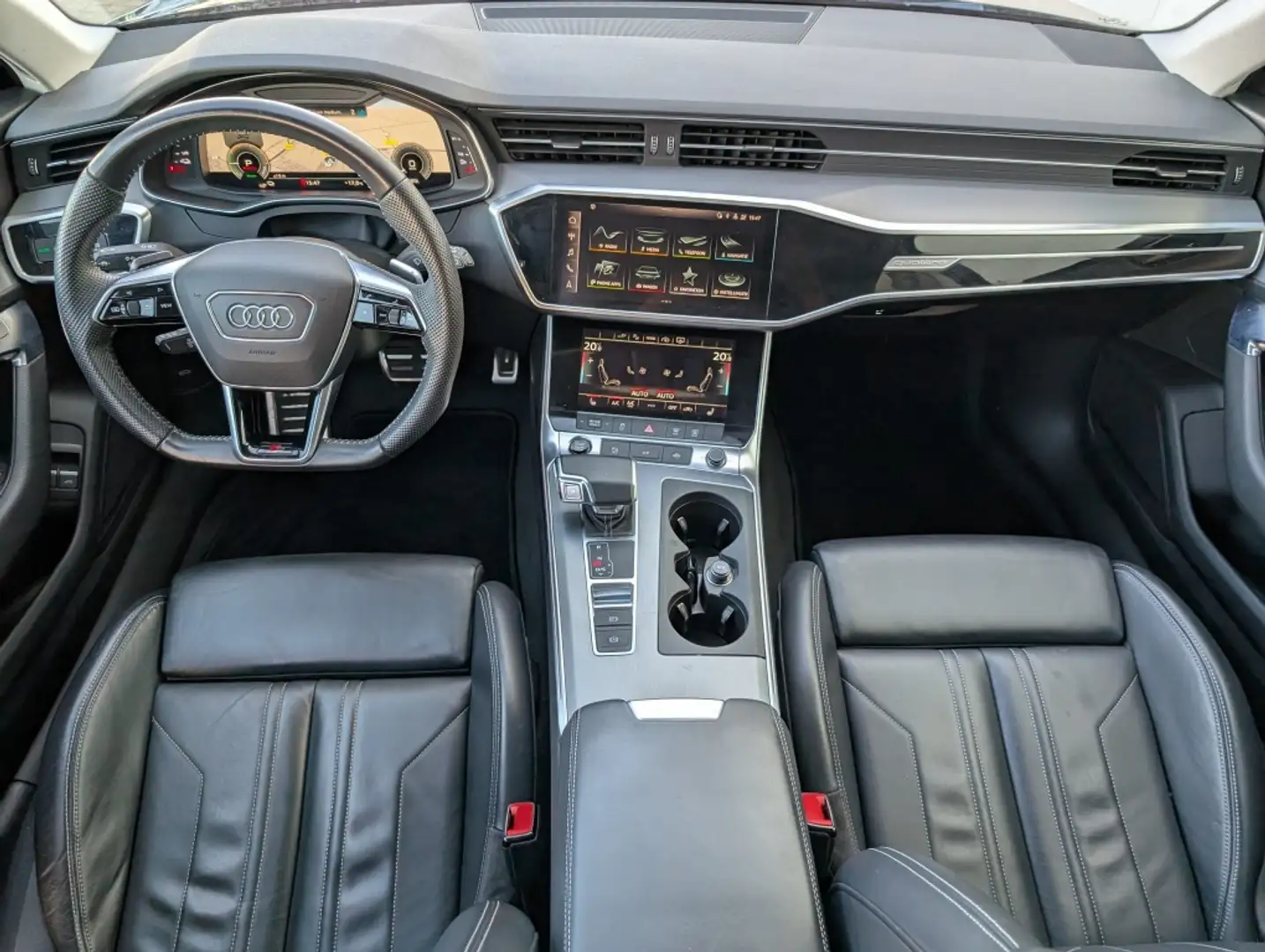 Audi A6 Avant 55 TFSI e quattro Competition Zwart - 2