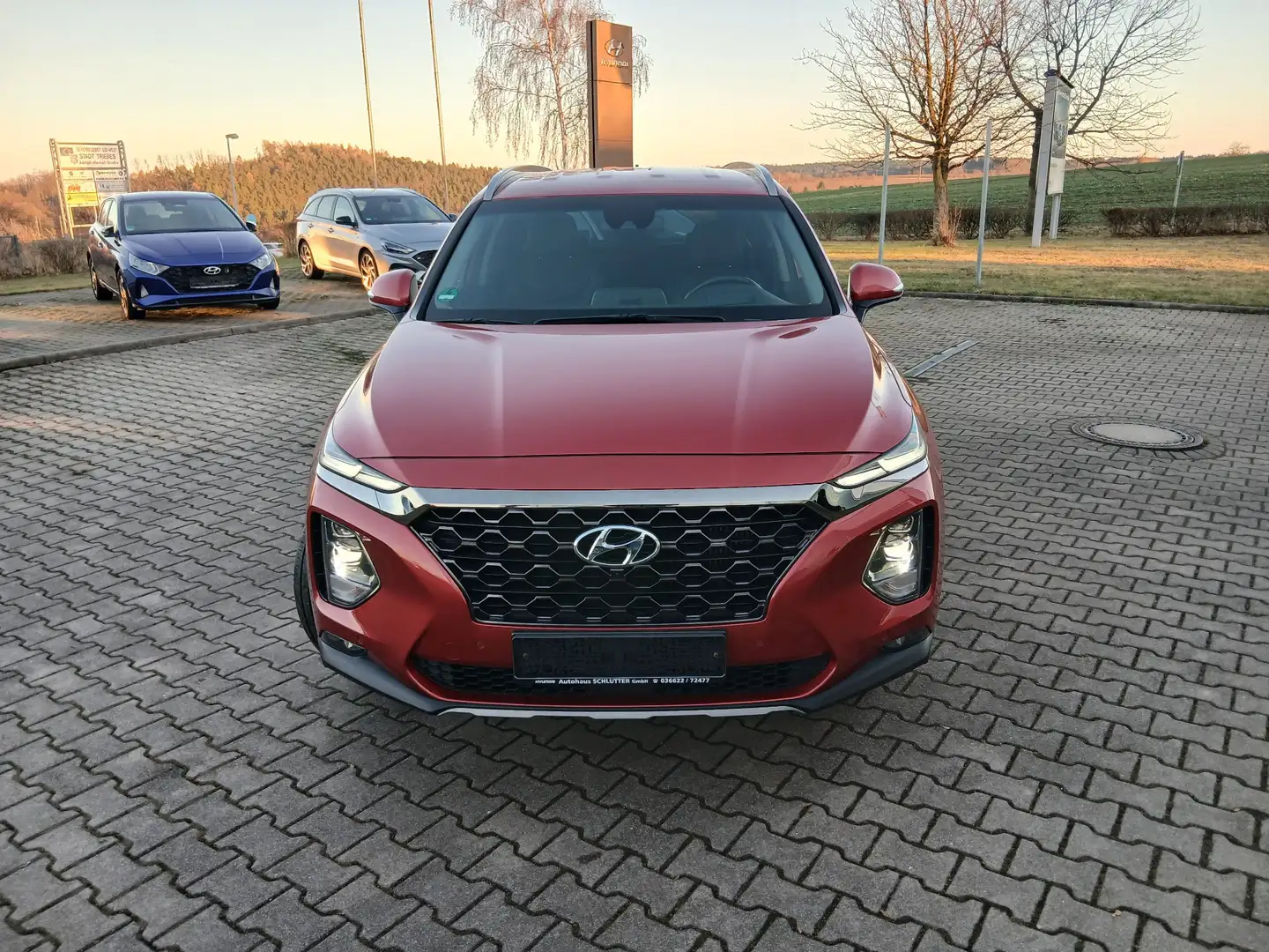 Hyundai SANTA FE Santa Fe Diesel 2.2 CRDi 2WD Premium AHK Rot - 2