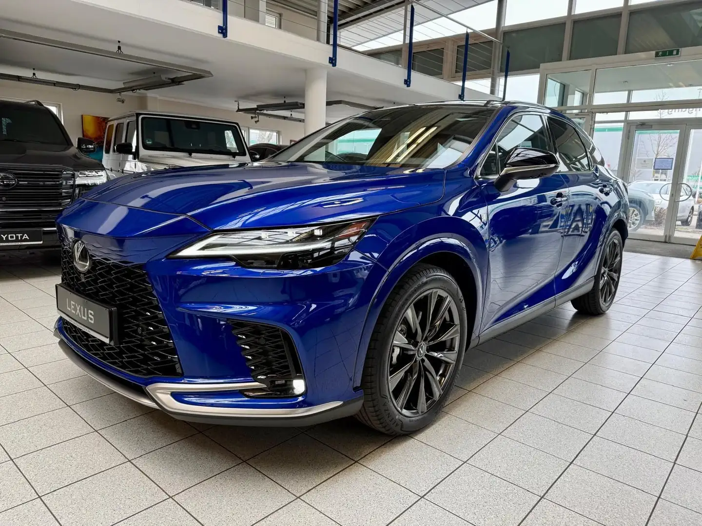 Lexus RX 350 H - F-SPORT D.-PANORAM-360 GRAD-MATRIX LED Bleu - 2