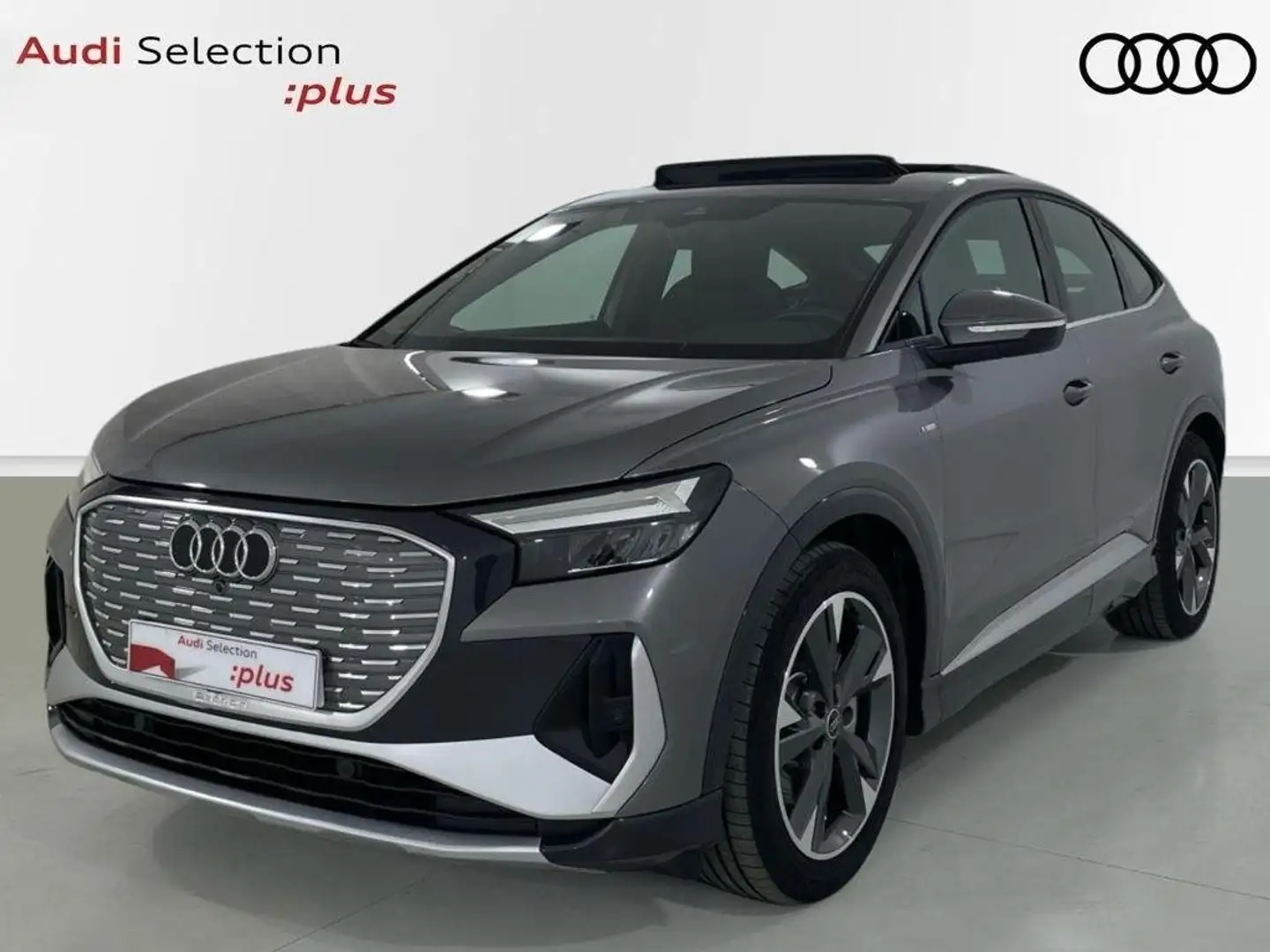 Audi Q4 e-tron Sportback 40 S-Line 82KWh Gris - 1