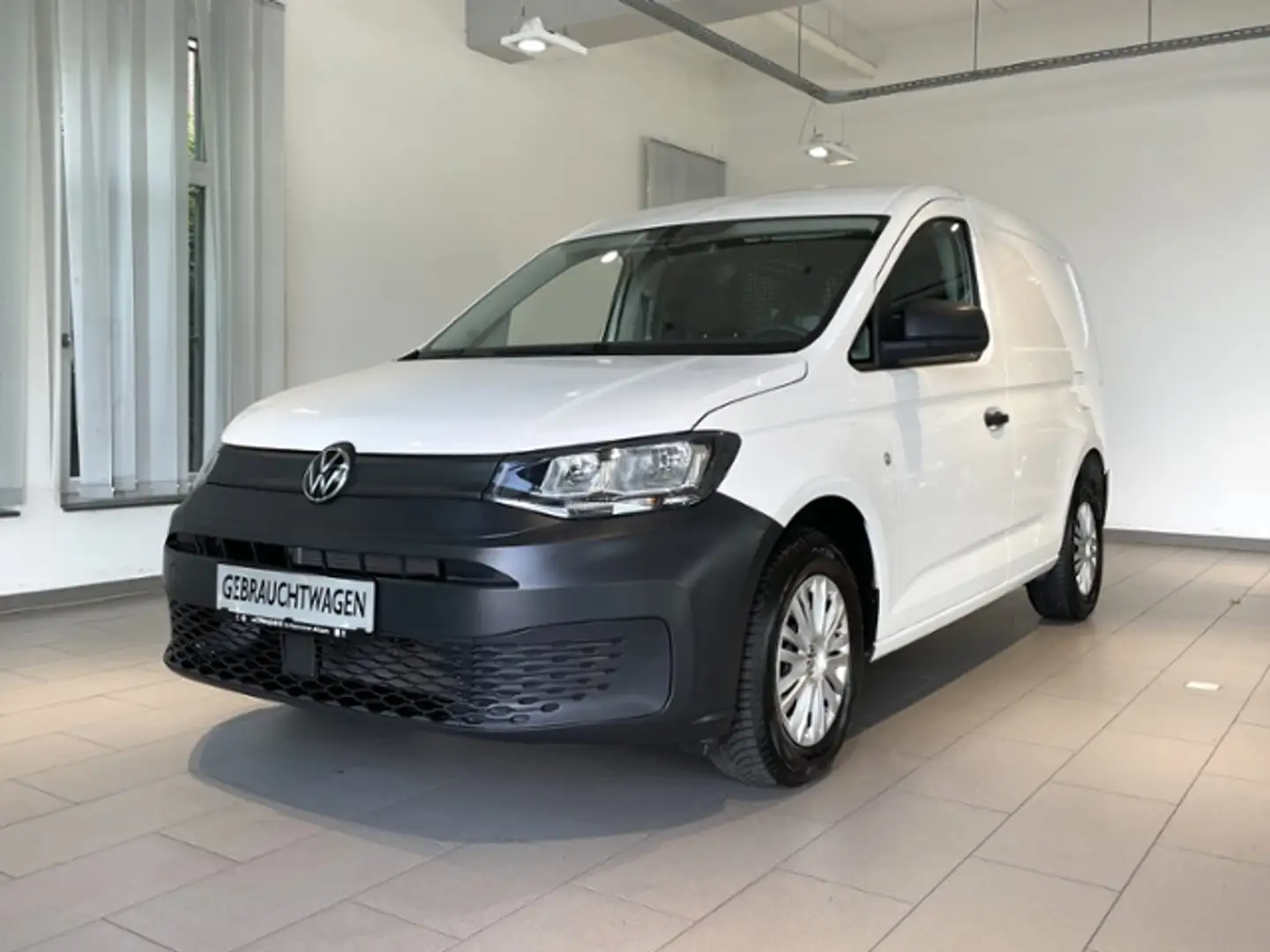 Volkswagen Caddy Cargo 2.0 TDI +ALLWETTER+SITZHZNG Blanc - 2