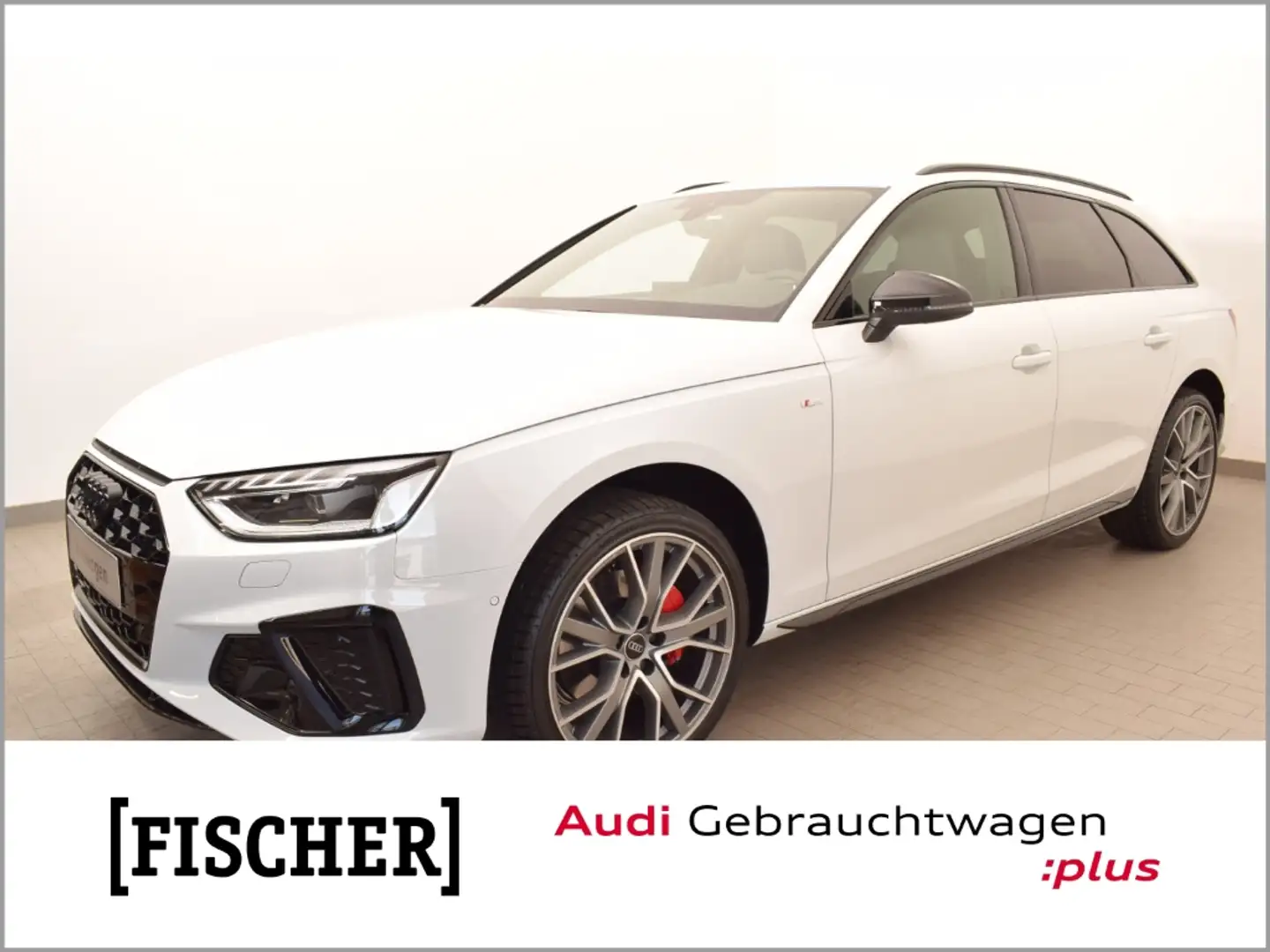 Audi A4 Avant 40TDI S-tronic S line Matrix Navi B&O SHZ AC Weiß - 1
