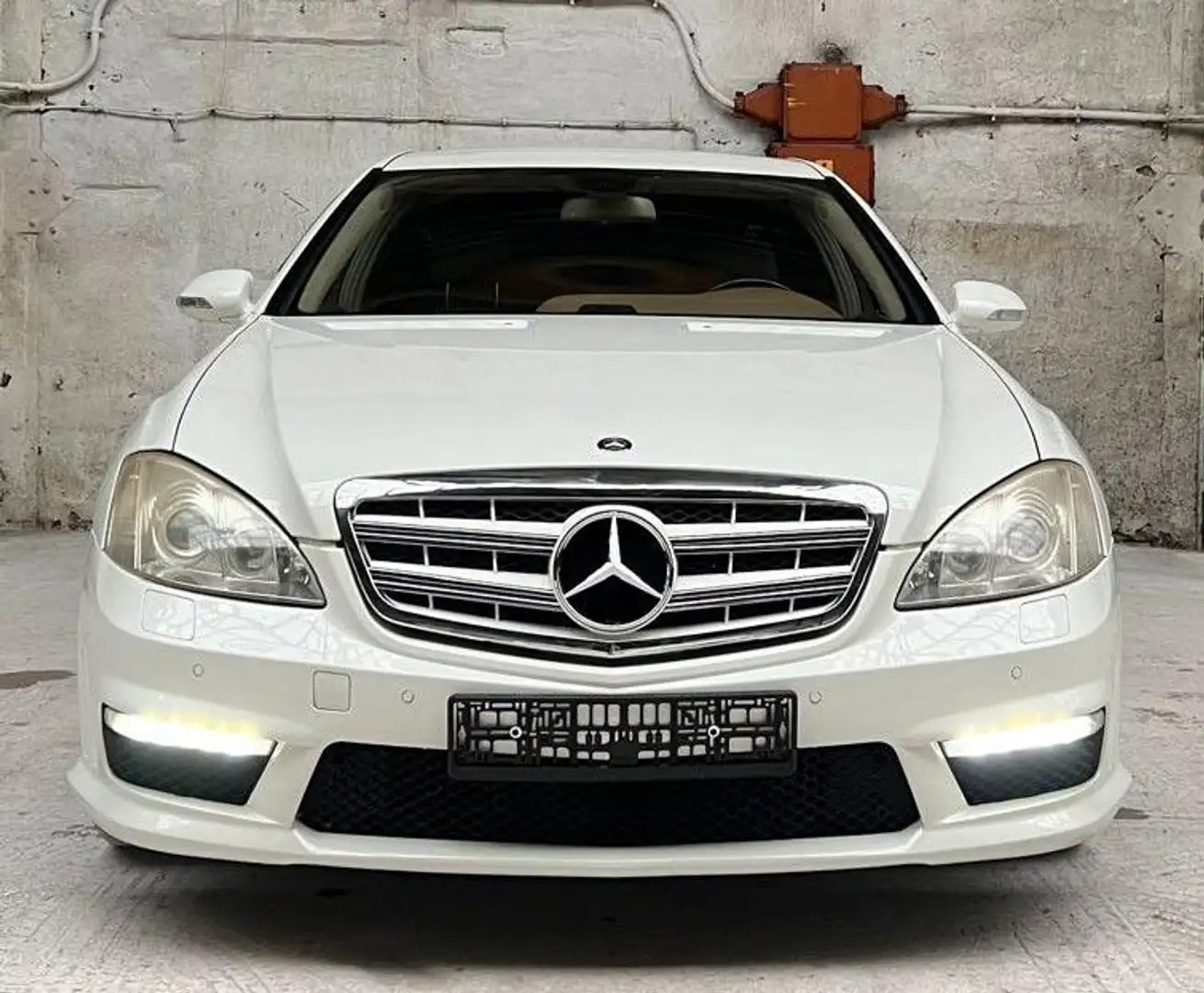 Mercedes-Benz S 350 Auto. AMG 65 UMBAU 84 TKM NAVI LED XENON Blanc - 2