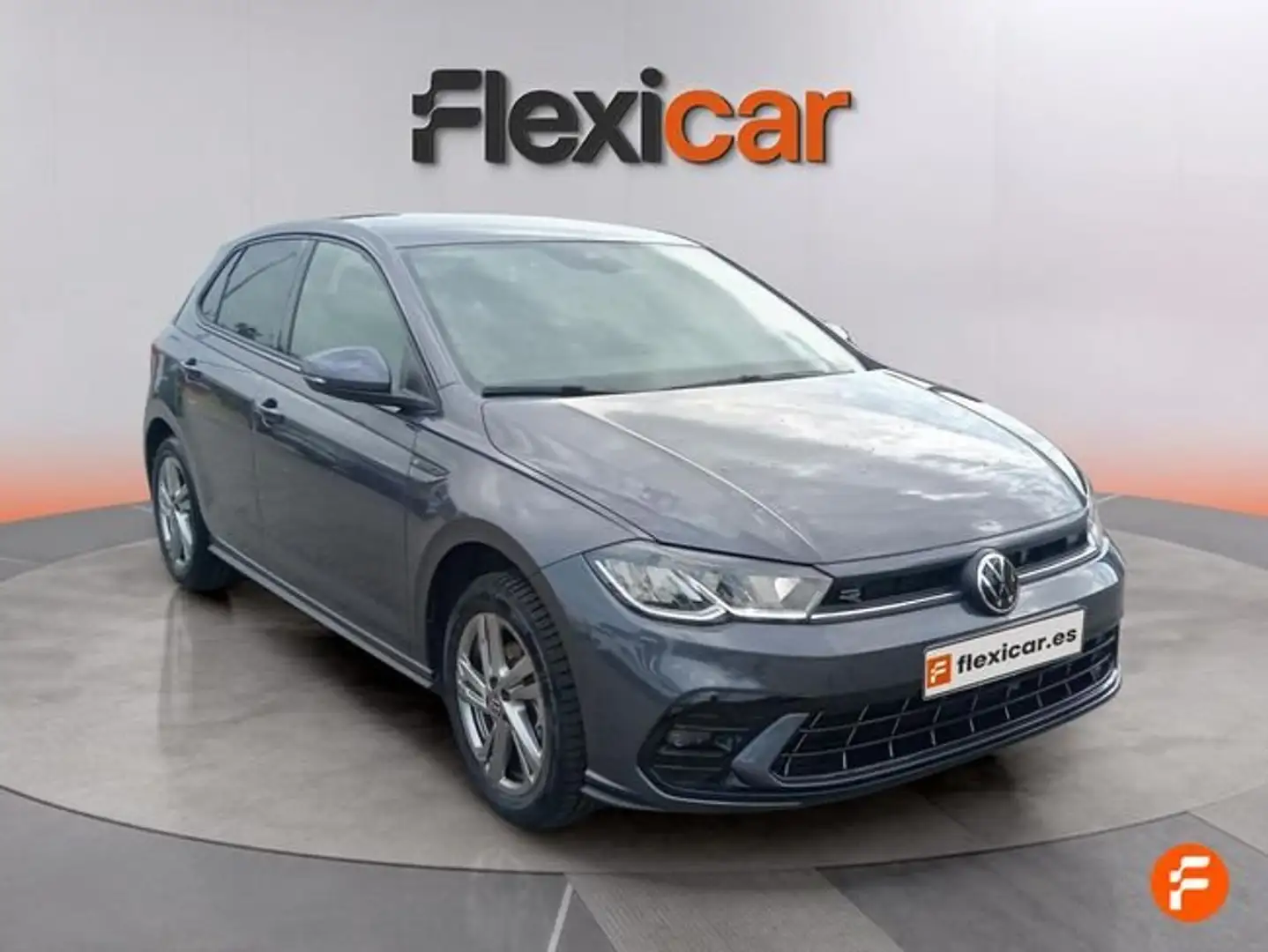 Volkswagen Polo 1.0 TSI R-Line DSG 81kW Gris - 2