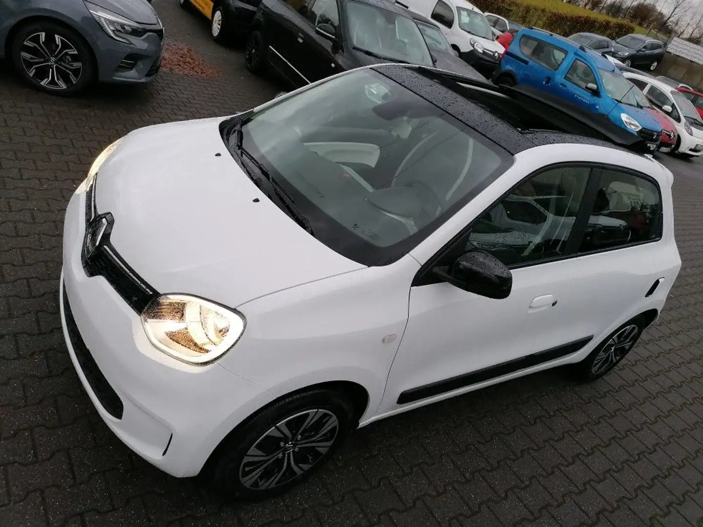 Renault Twingo Zen SCe 65   Klima Faltschiebedach Radio Blanco - 2