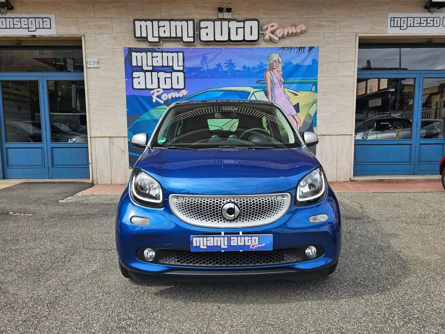 smart forFour 90 0.9 Turbo Passion PACK SPORT UNIPRO NAV TAGL CE Blu/Azzurro - 1