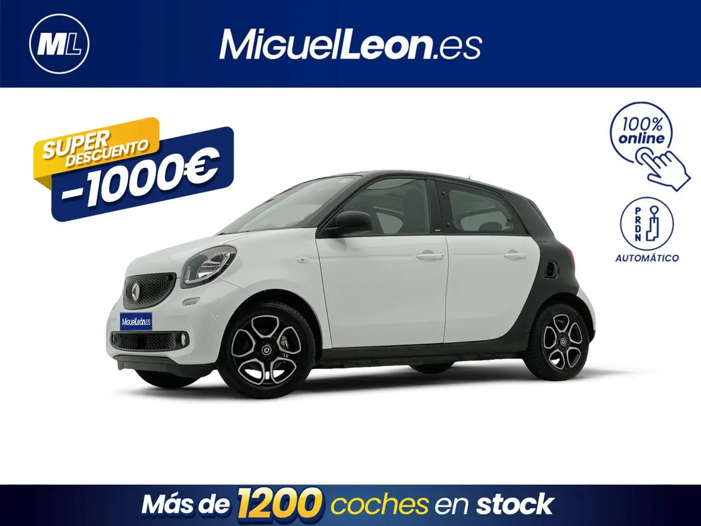 smart forFour Electric Drive Blanco - 1