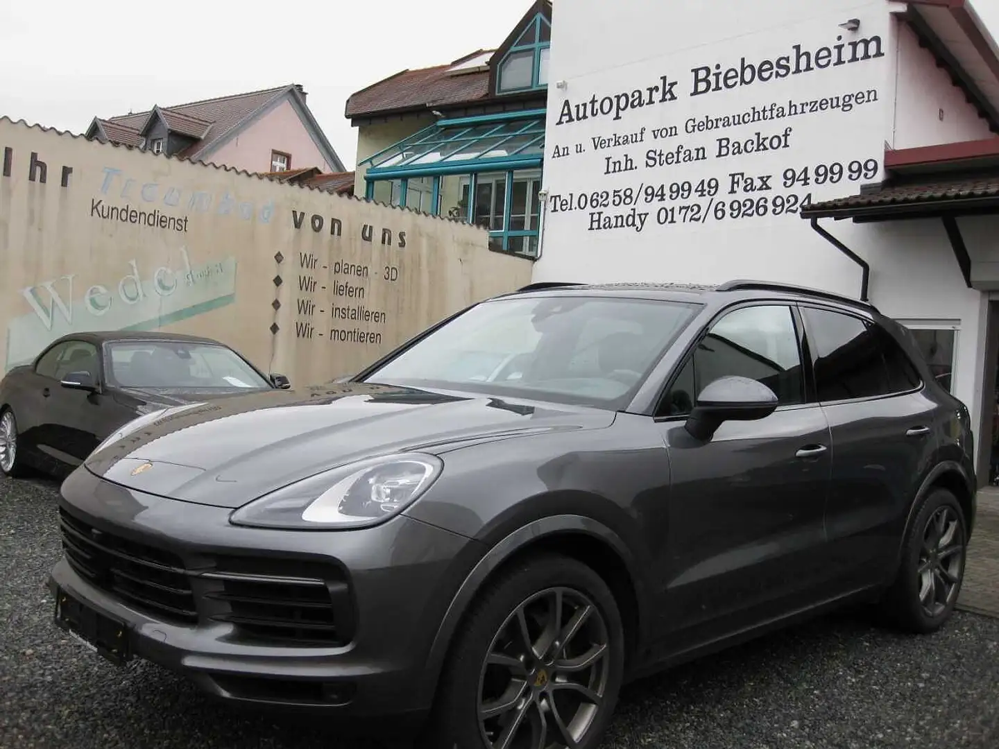 Porsche Cayenne Tiptr.S Top dt.Fzg.Ausst. Grau - 1