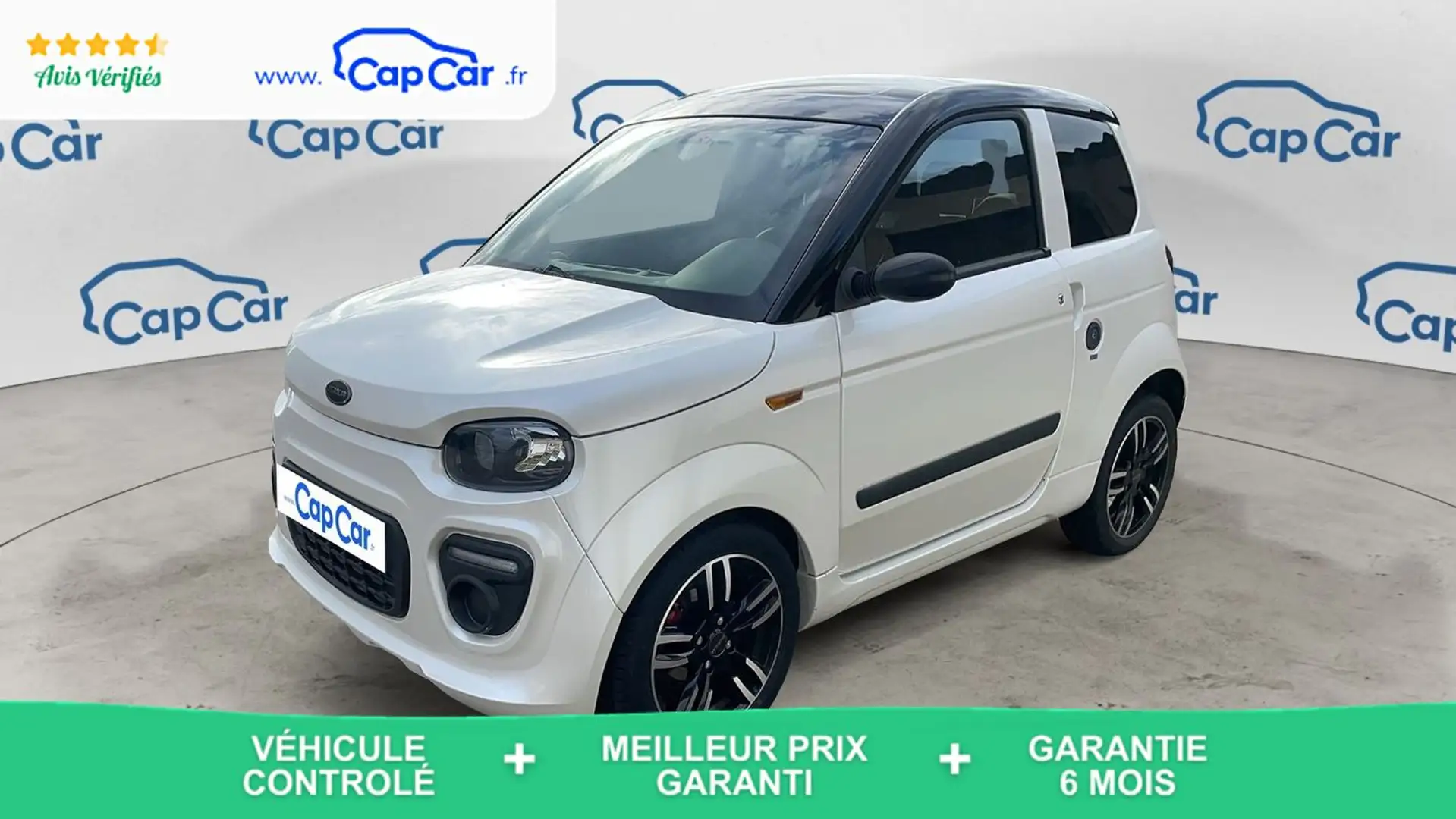 Microcar Sonstige 0.5 8 BVA Blanc - Première main Garantie constructeur Weiß - 1