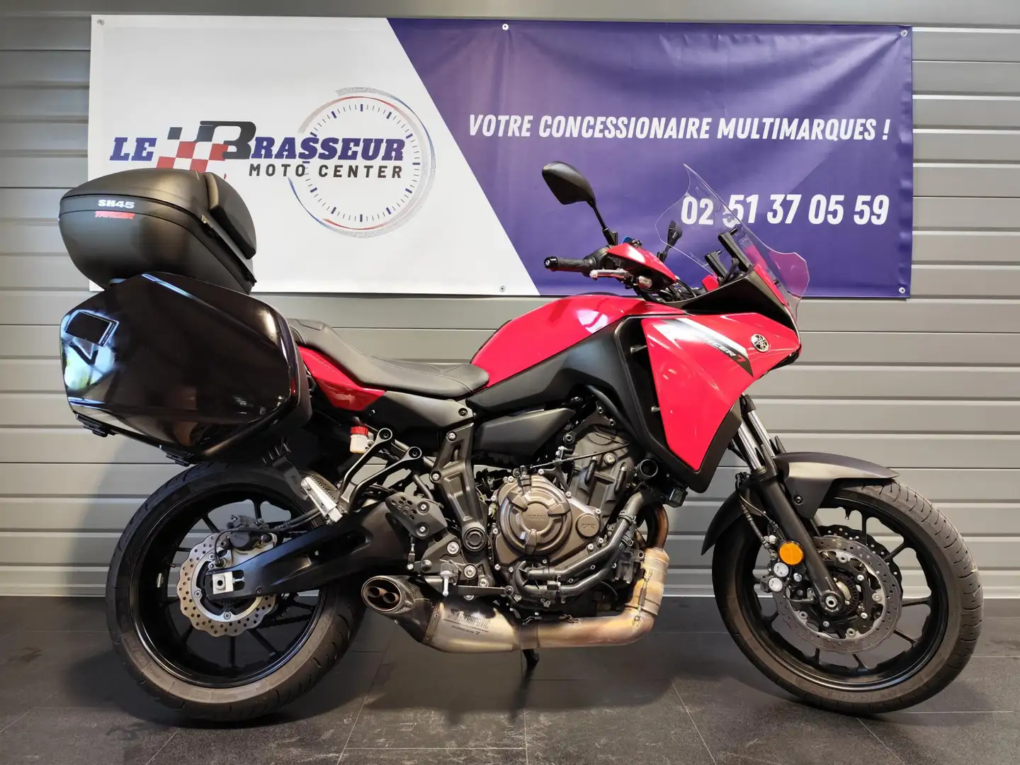 Yamaha Tracer 7 GT Rouge - 1