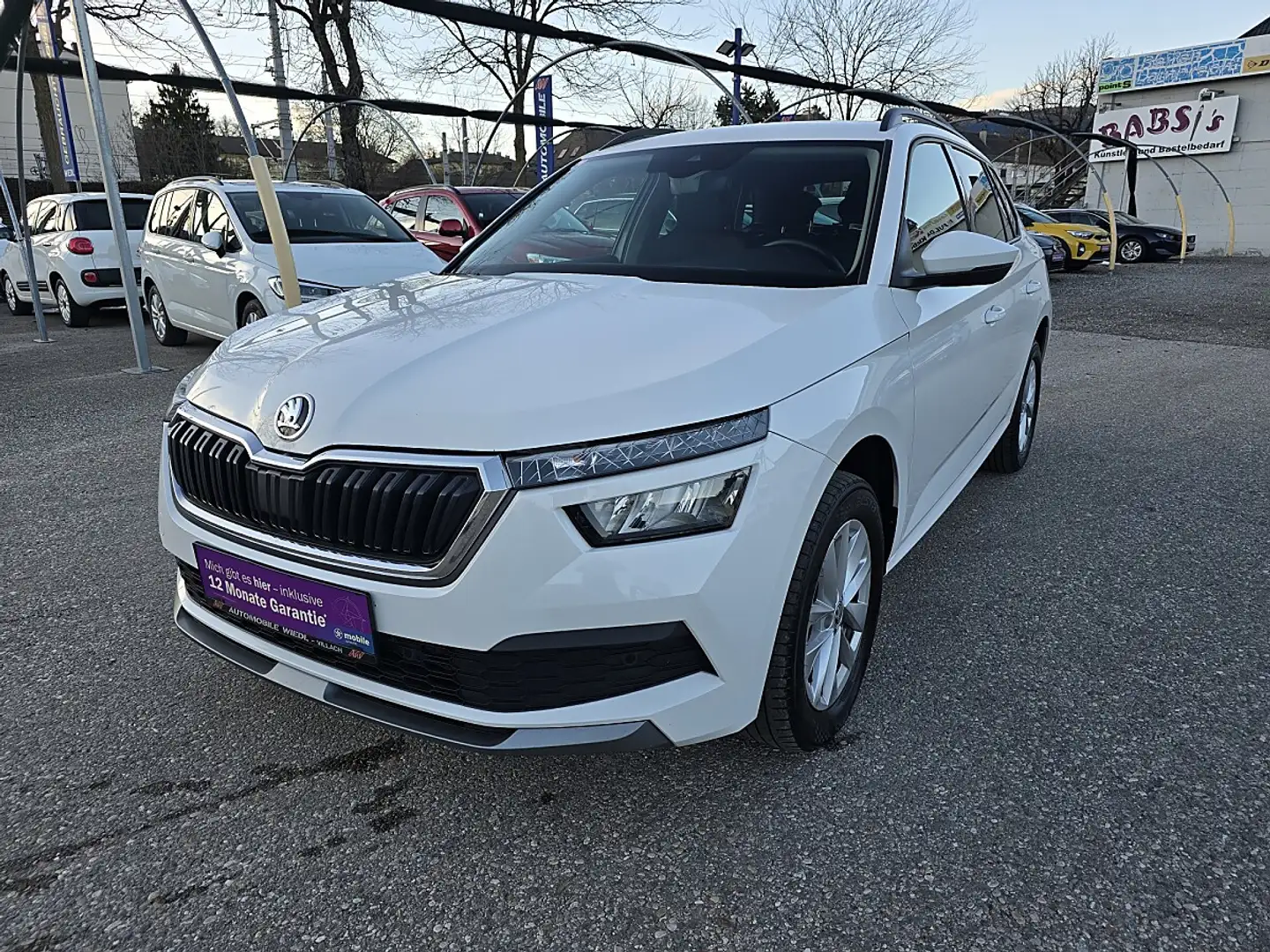 Skoda Kamiq 1,0 TSI Ambition *KAMERA* Weiß - 1
