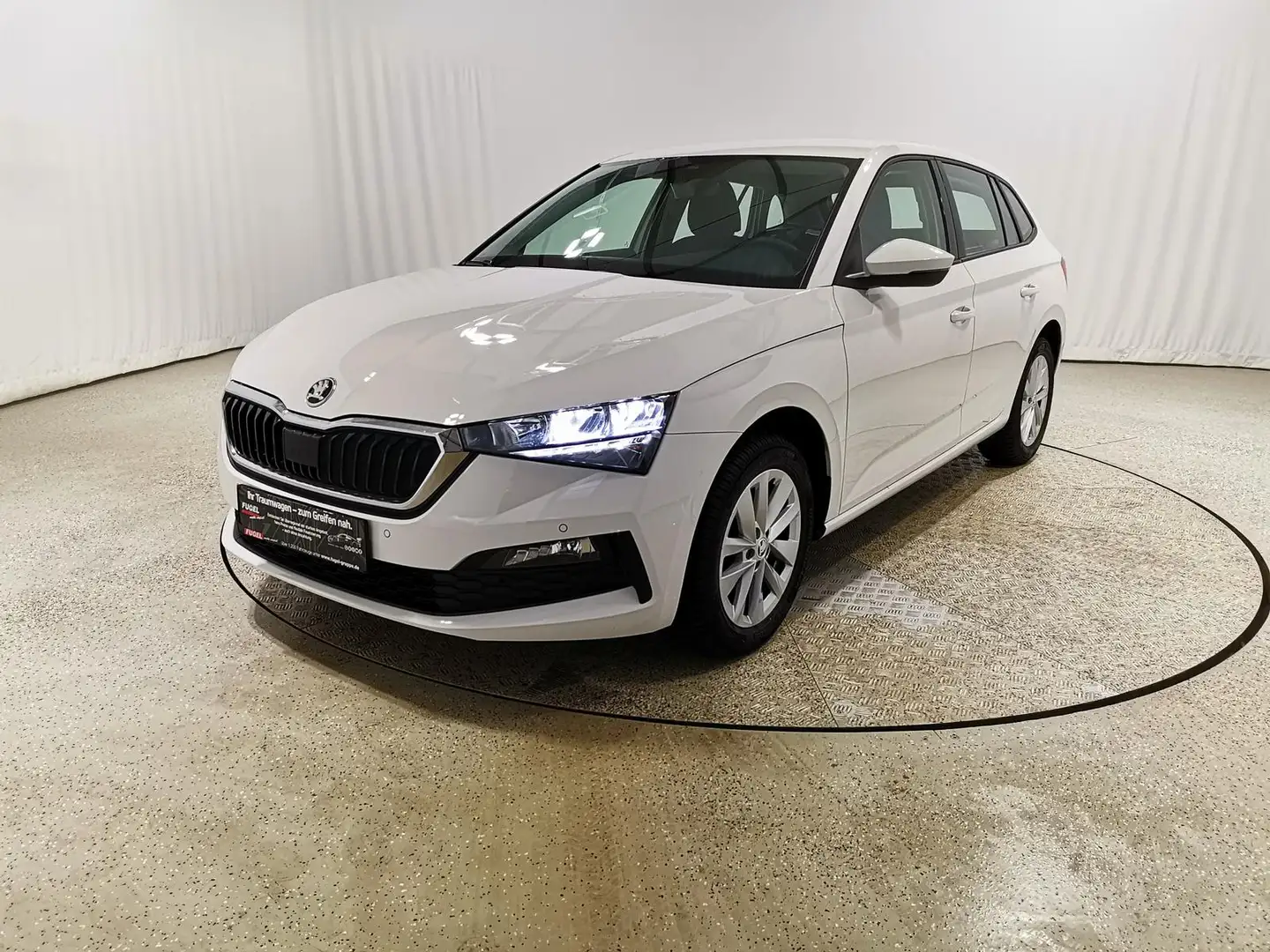 Skoda Scala 1.0 TSI DSG Ambition LED|Navi|ACC|virt.Cock. Blanc - 2