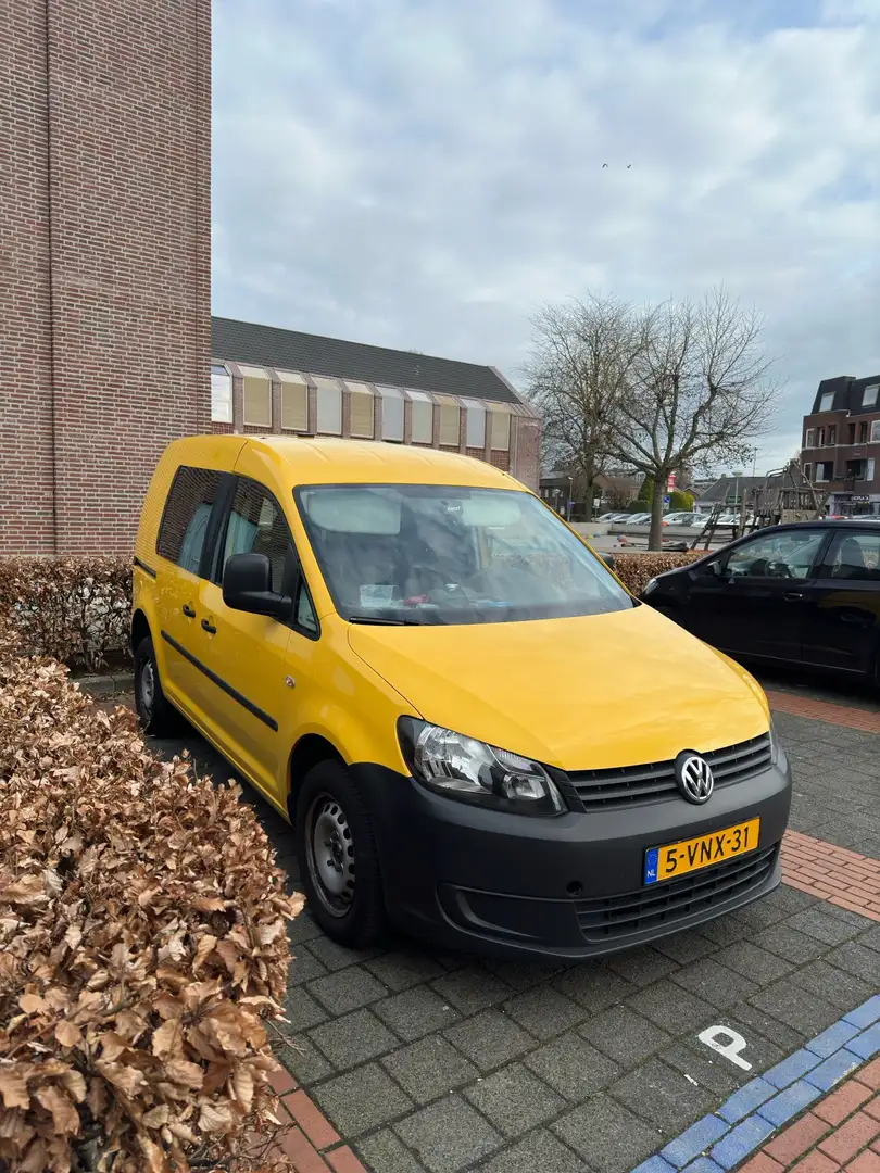 Volkswagen Caddy 1.6 TDI DSG Geel - 1