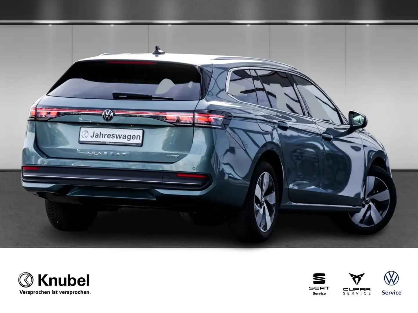 Volkswagen Passat Variant Business 1.5 eTSI DSG IQ.Light Navi AHK DCC ACC Grün - 2