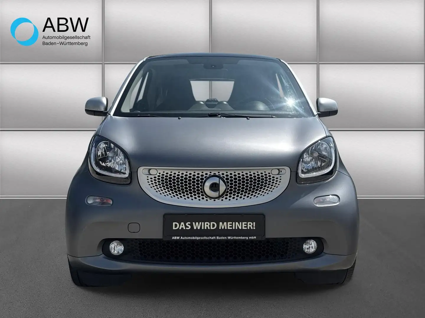 smart forTwo COUPE 1.0 passion Panorama-Glasdach Grau - 2