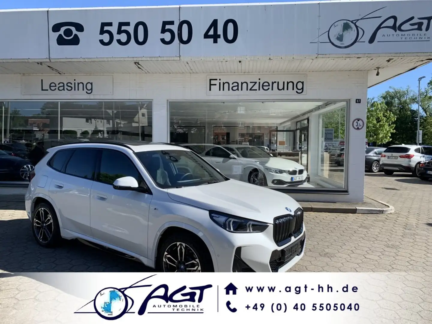 BMW X1 30 xDrive M Sport Blanc - 1